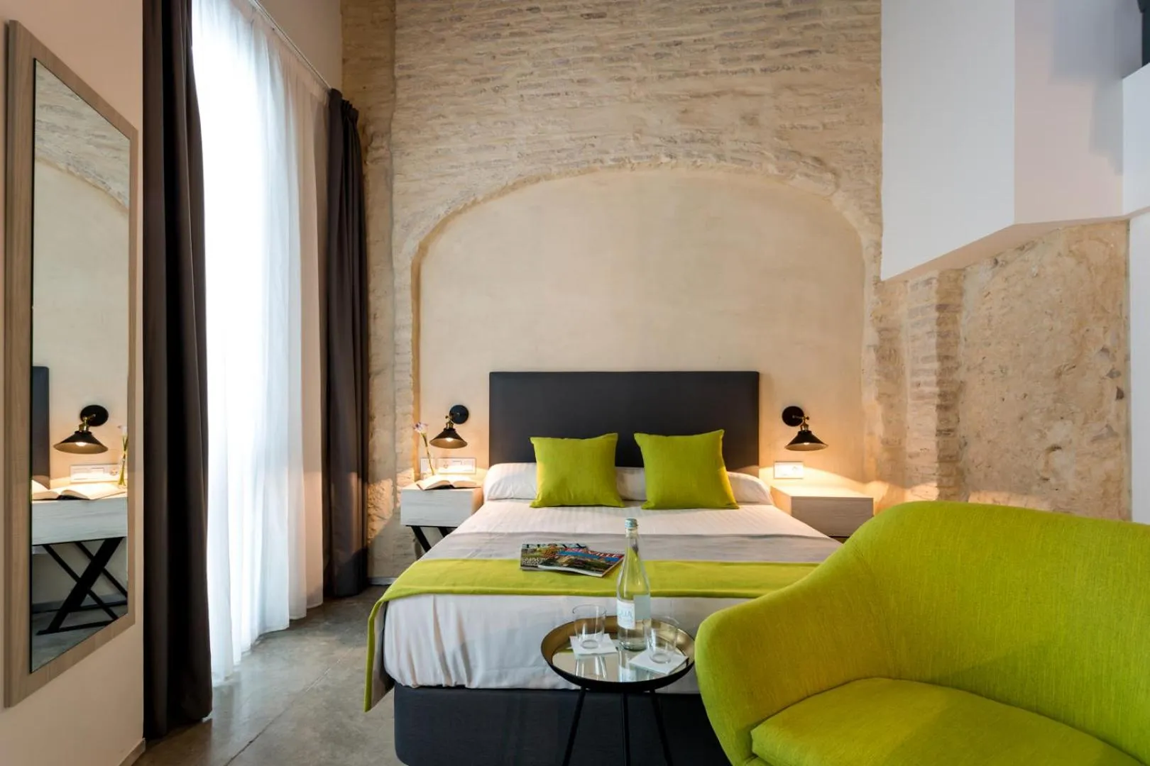 Bedroom, Bed in La Puerta de Palacio - Adults Only