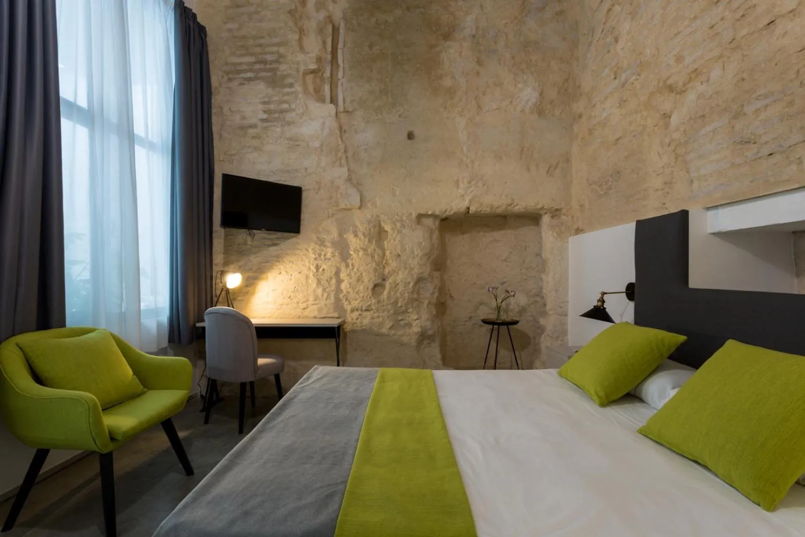 Bed in La Puerta de Palacio - Adults Only