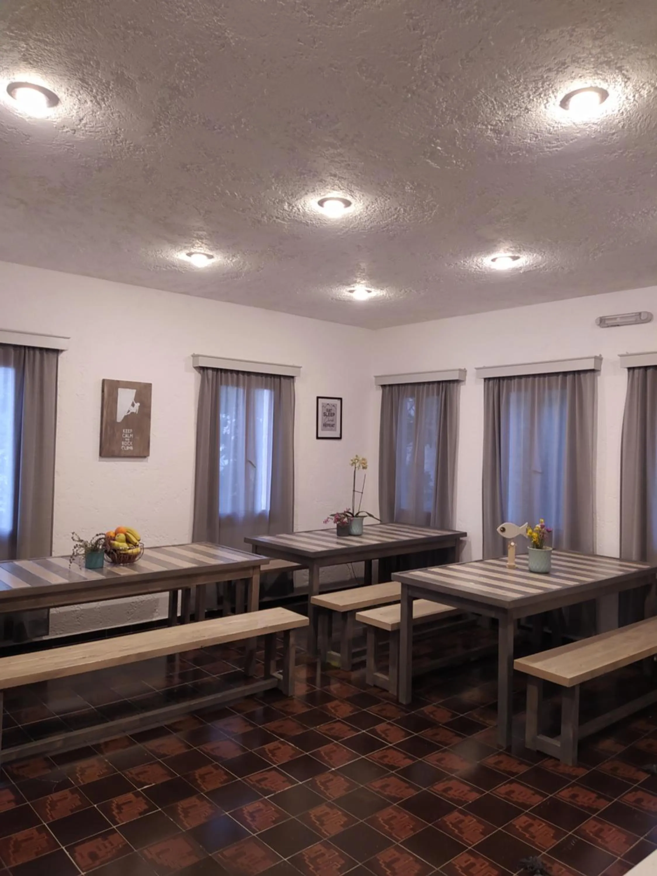 Kitchen or kitchenette in Afroditi Hotel