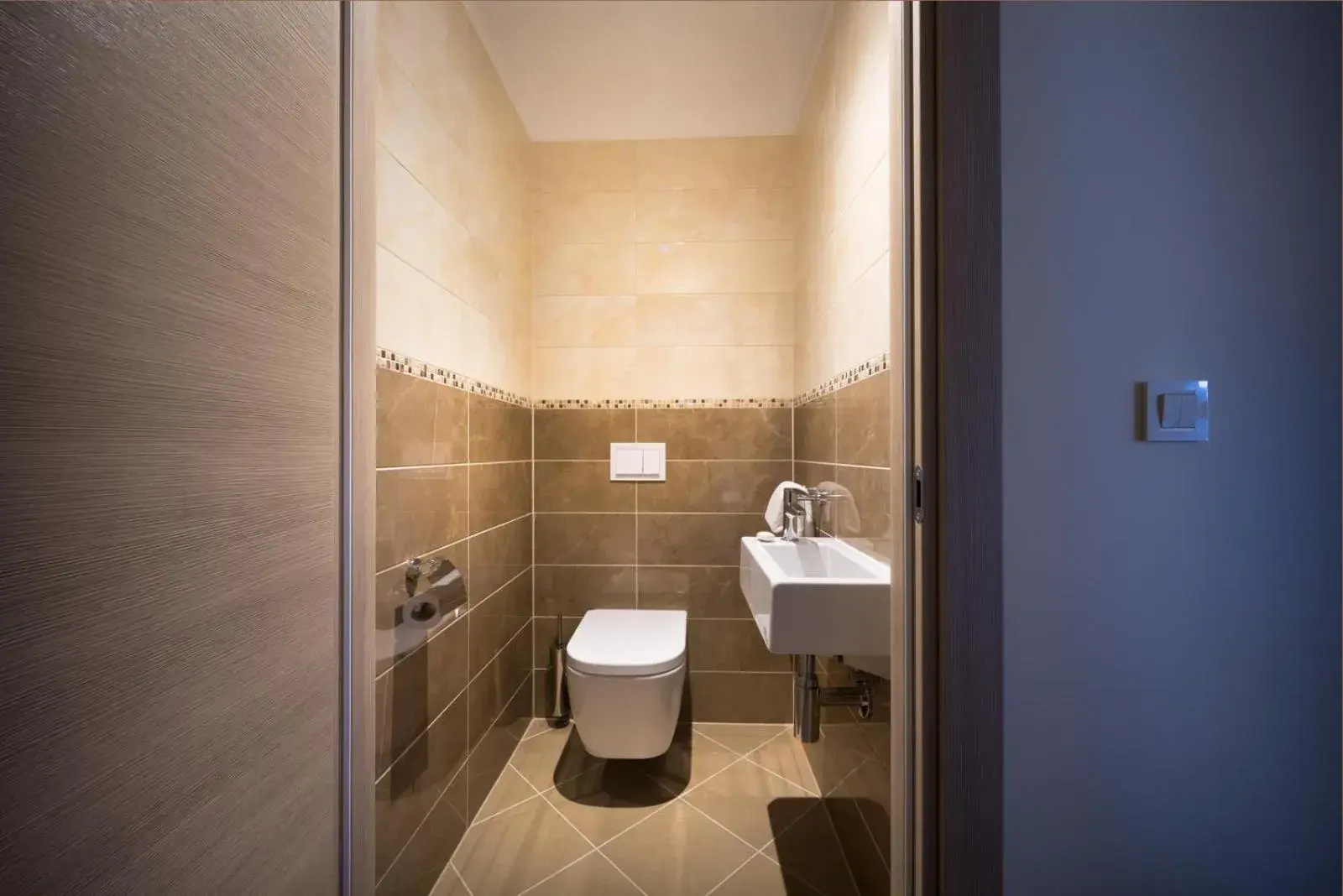 Bathroom in Remisens Casa Rosa, depandansa hotela Metropol Bathroom in Remisens Casa Rosa, depandansa hotela Metropol