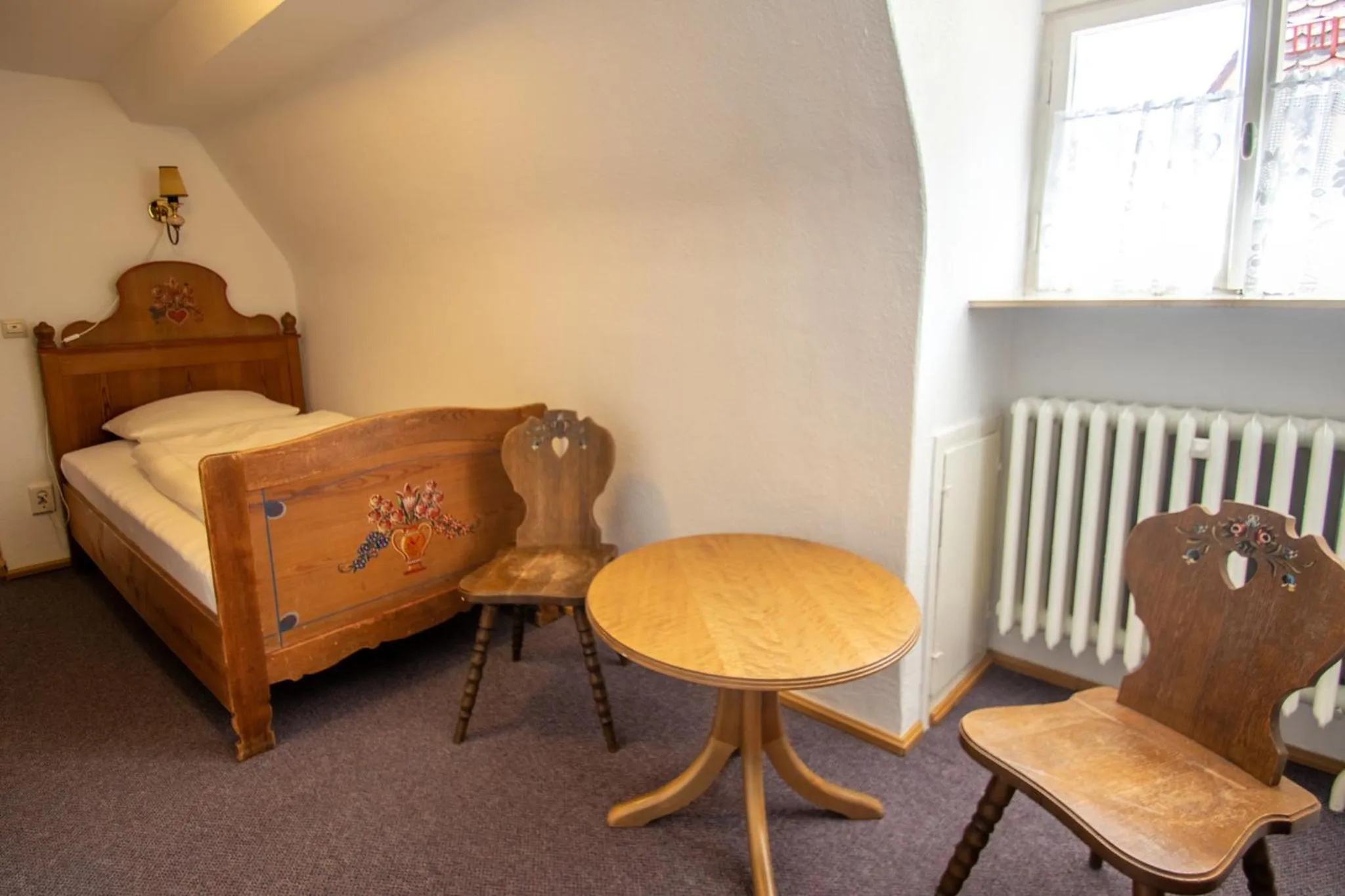 Photo of the whole room, Bed in Hotel am weißen Turm