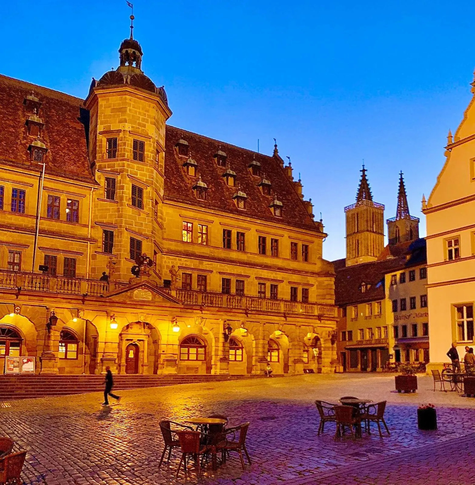 Property building in Hotel am weißen Turm