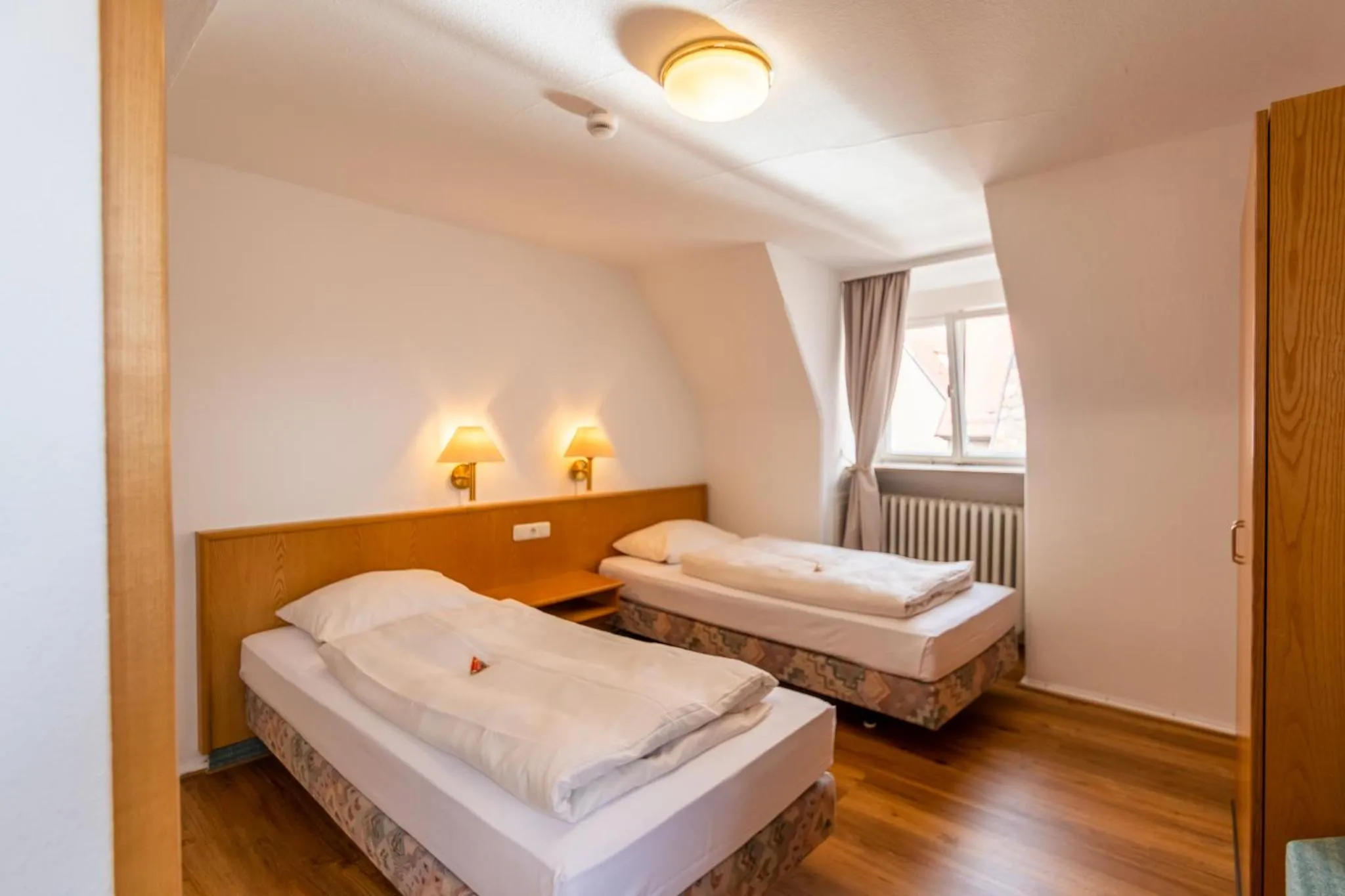 Bed in Hotel am weißen Turm