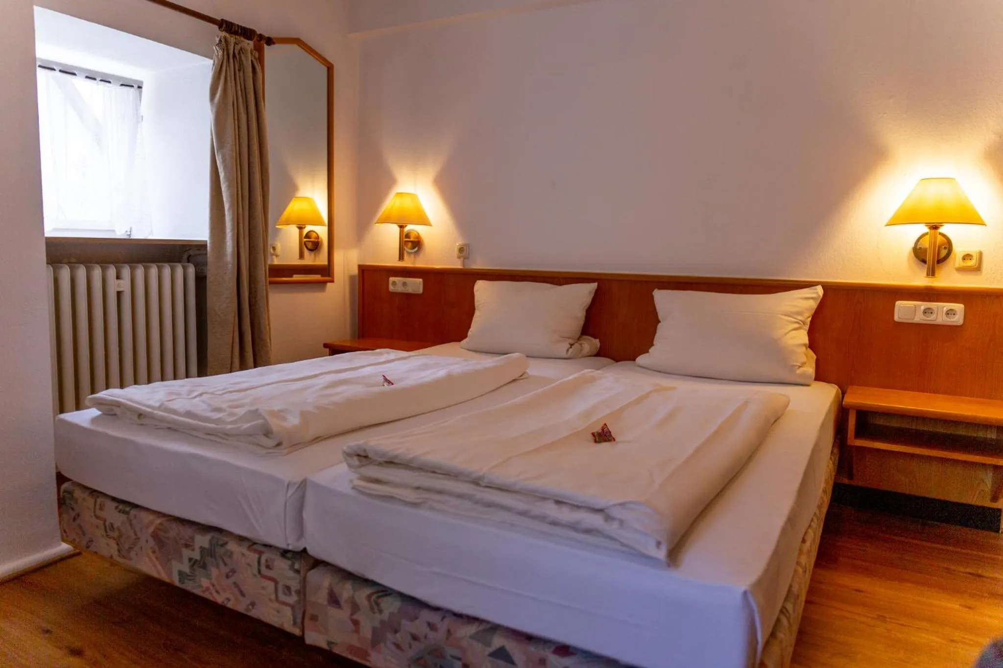 Bed in Hotel am weißen Turm