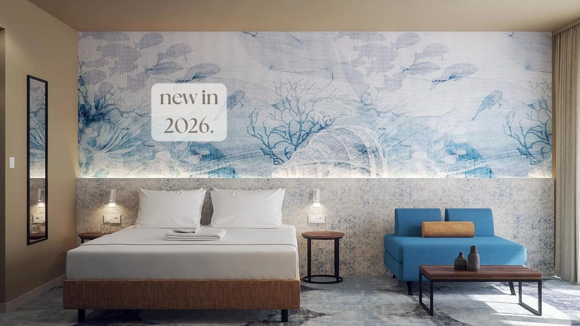 Bed in Remisens Hotel LUCIJA