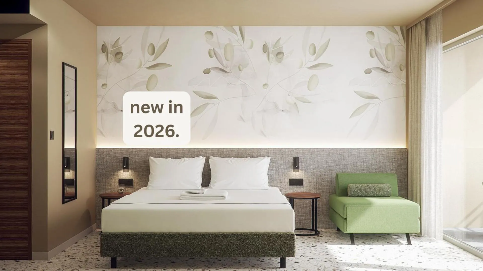 Bed in Remisens Hotel LUCIJA