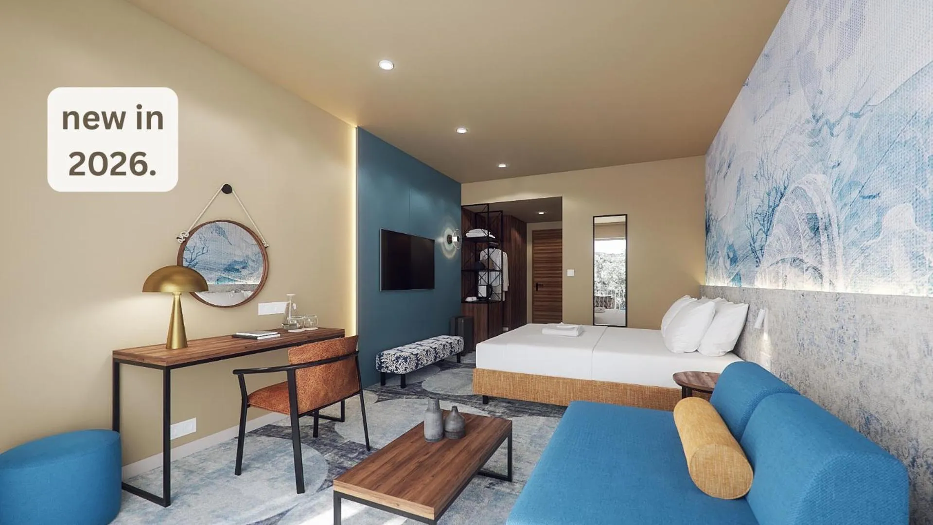 Bed in Remisens Hotel LUCIJA