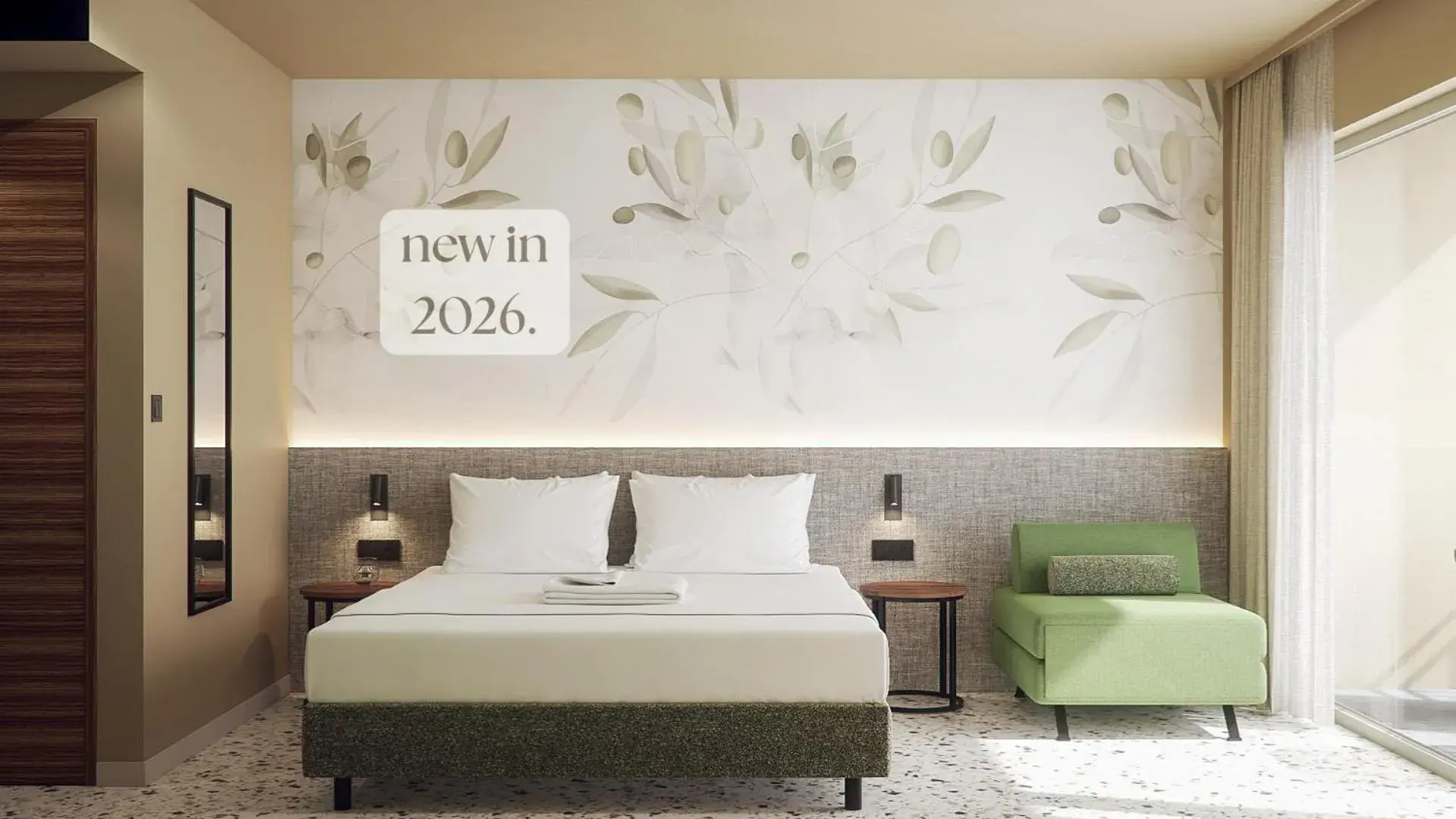 Bed in Remisens Hotel LUCIJA Bed in Remisens Hotel LUCIJA