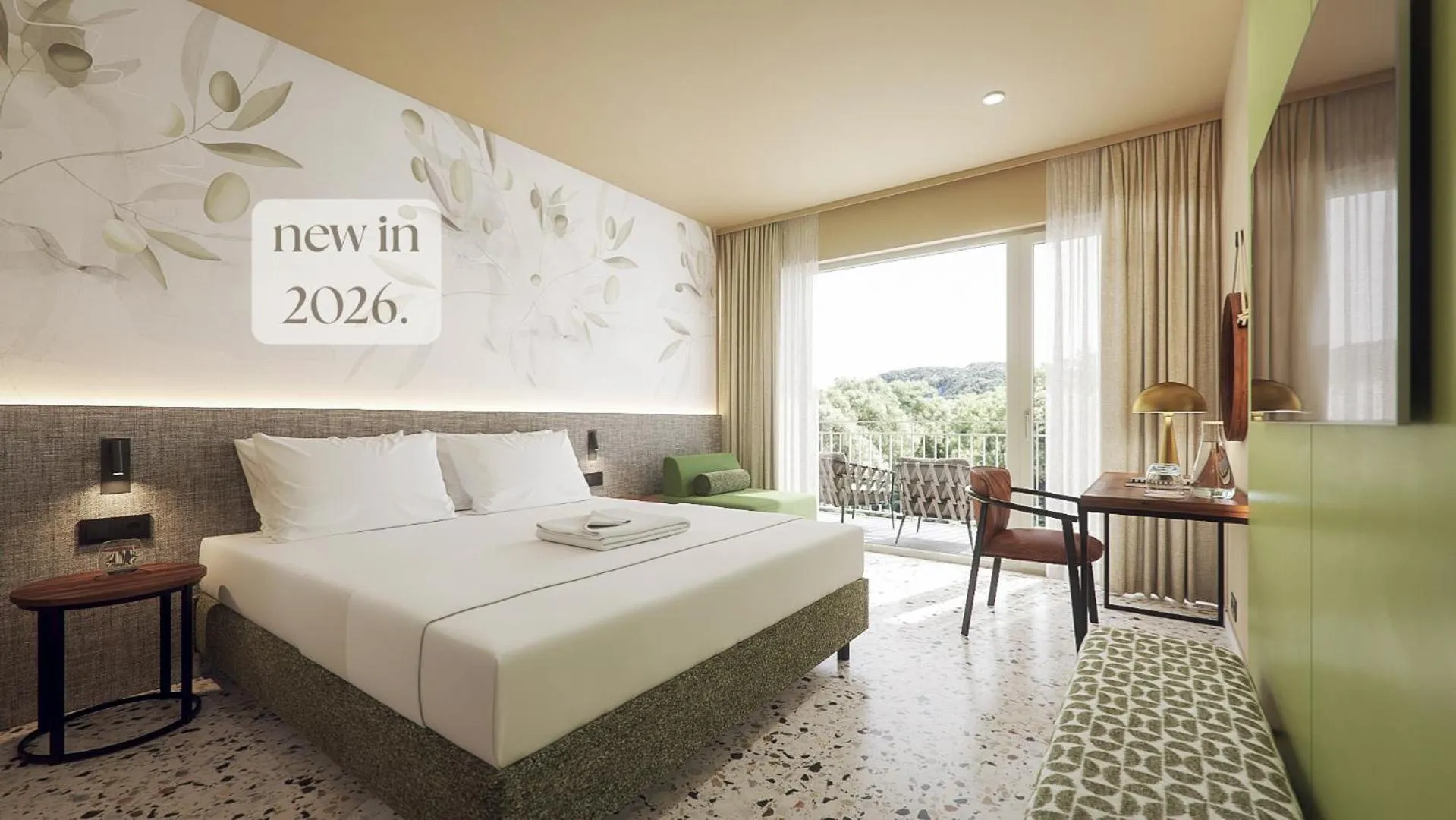 Bed in Remisens Hotel LUCIJA