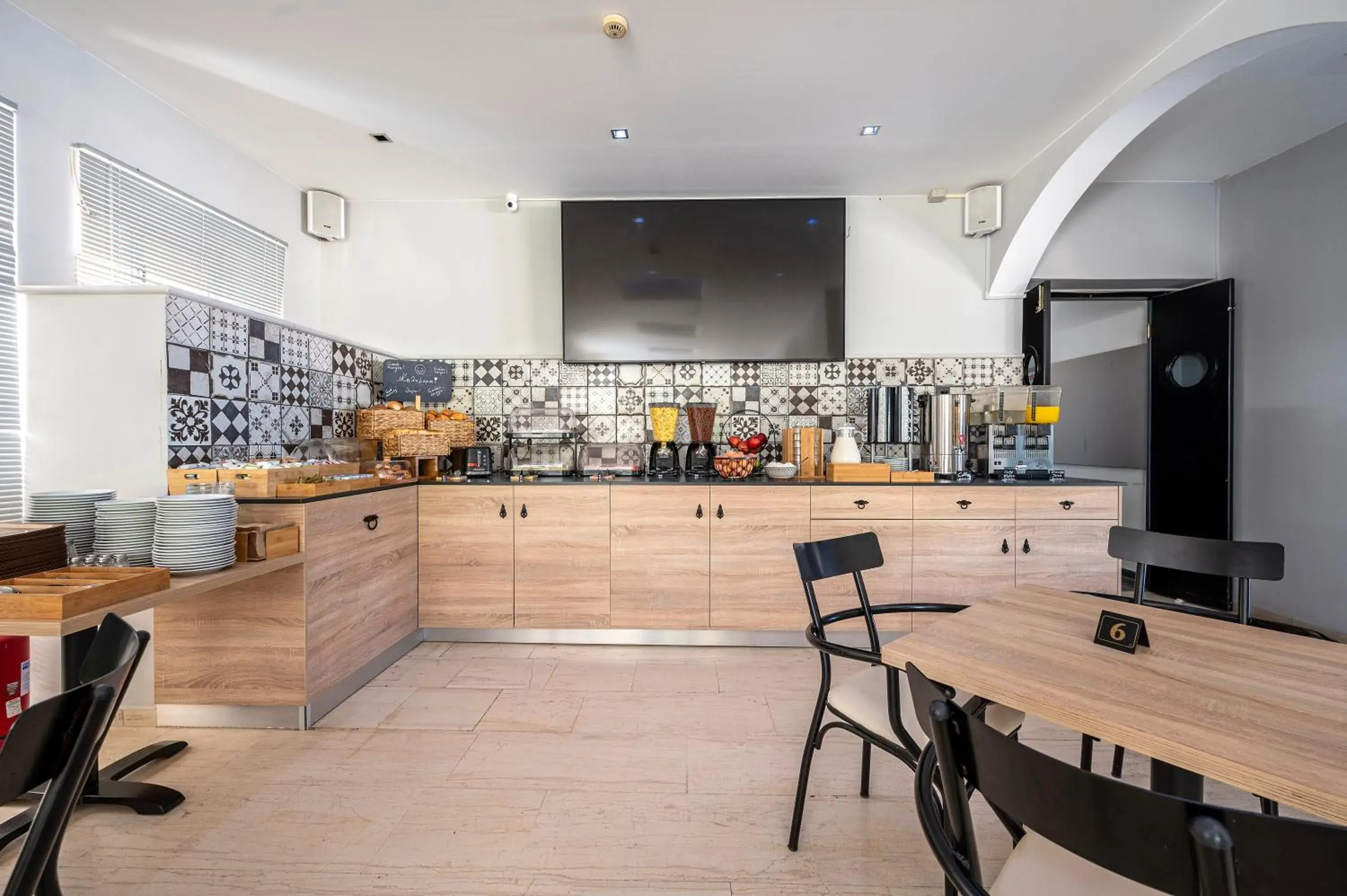 Breakfast in Zephyros Hotel Breakfast in Zephyros Hotel