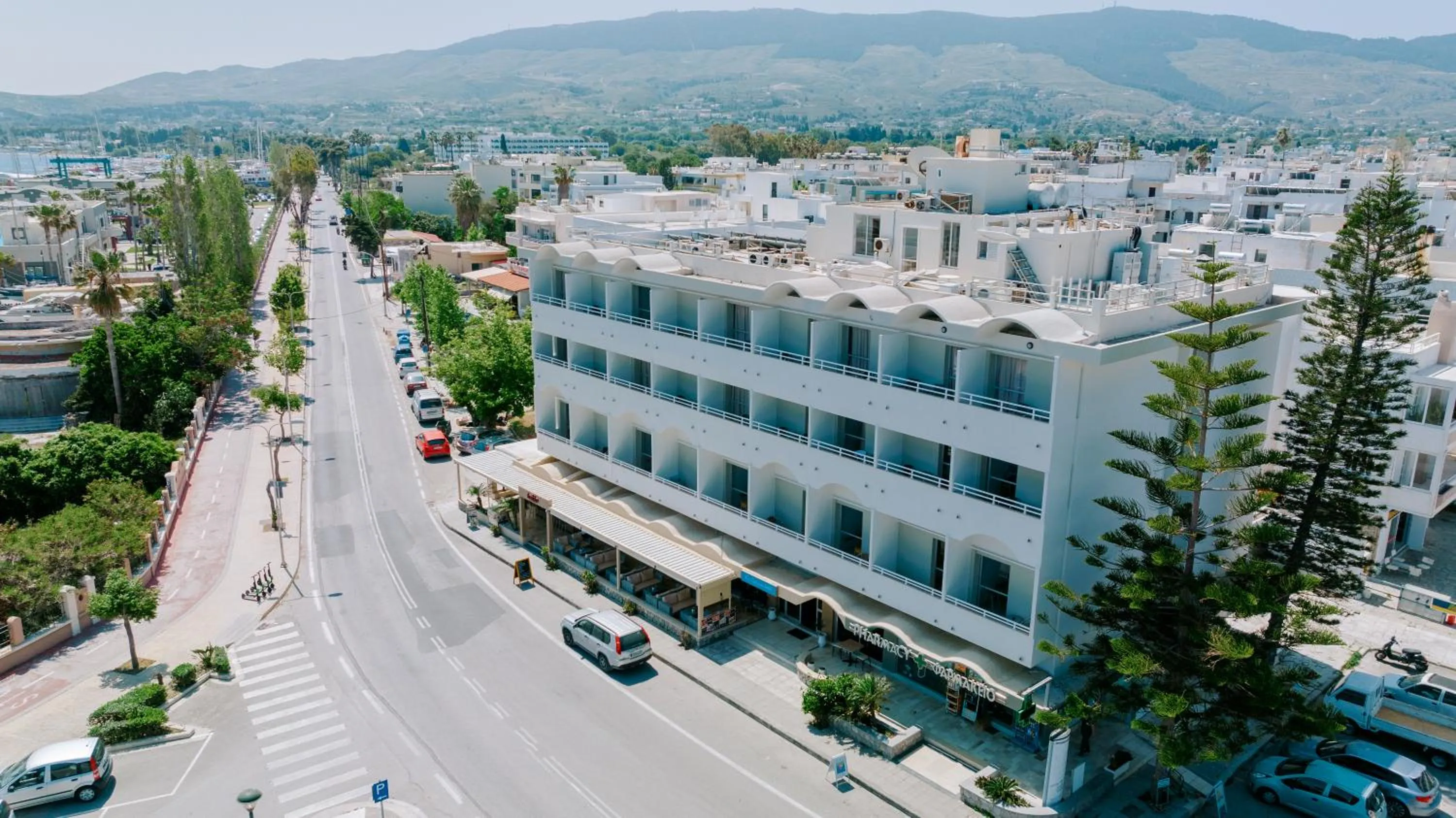 Property building in Zephyros Hotel