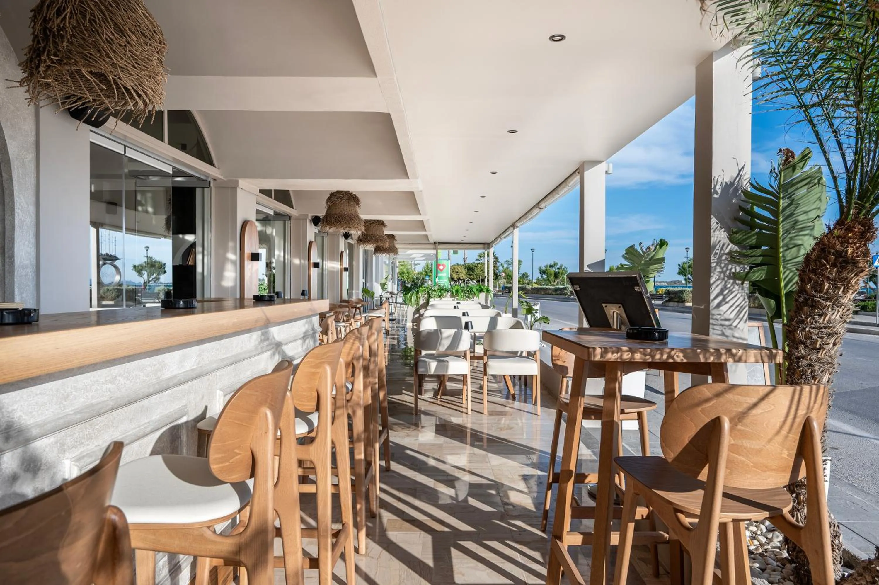 Lounge or bar in Zephyros Hotel