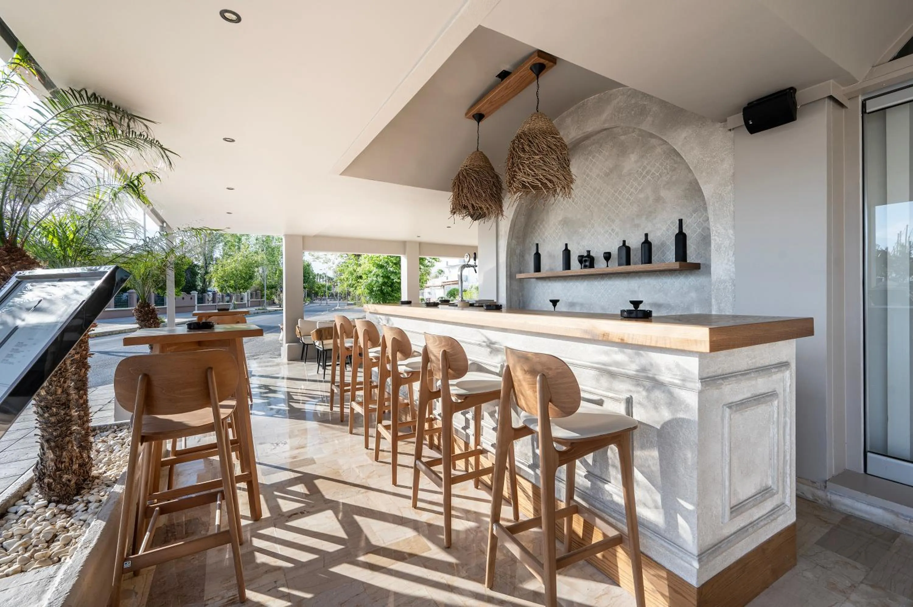 Lounge or bar in Zephyros Hotel