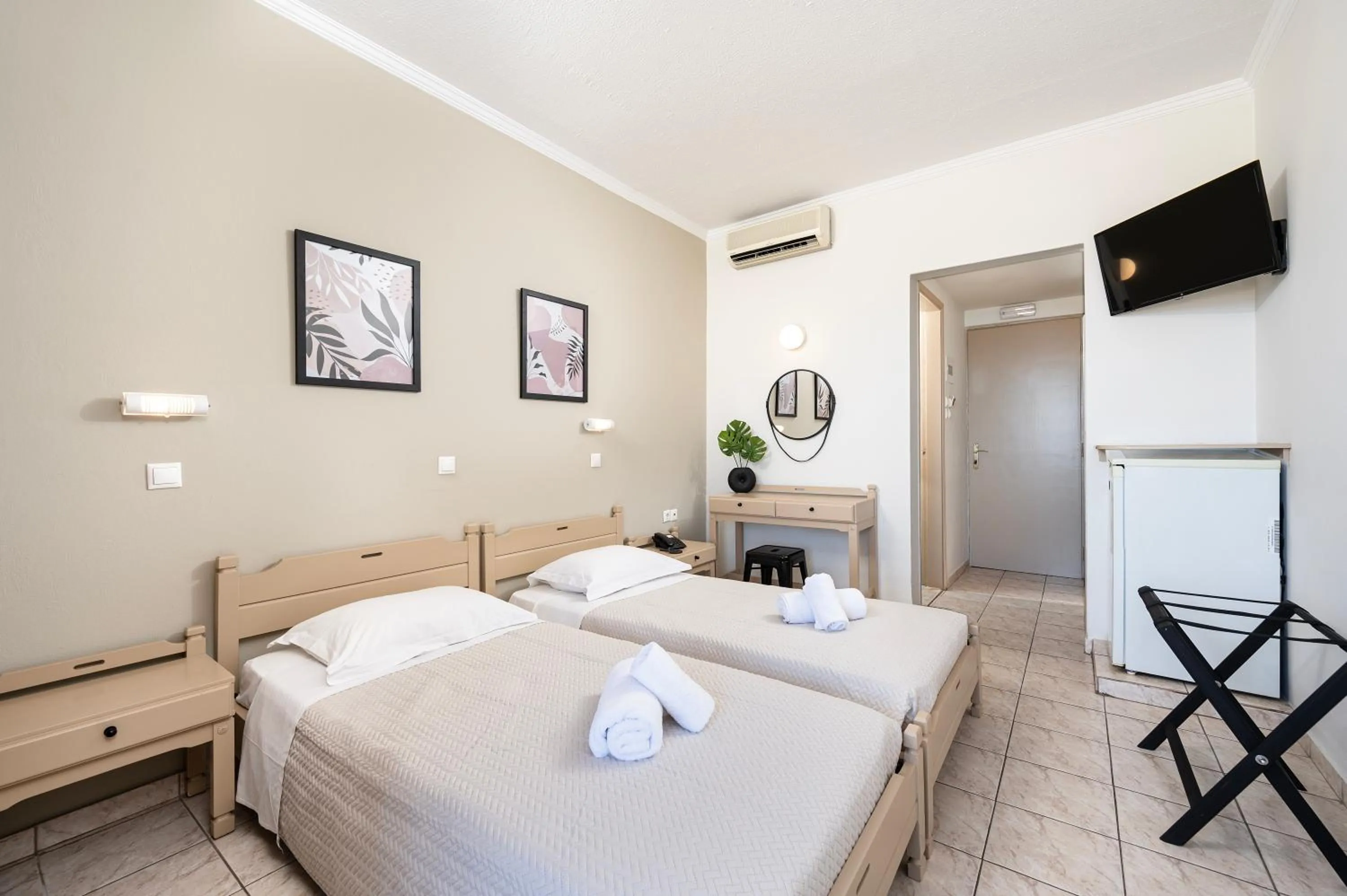 Bedroom in Zephyros Hotel