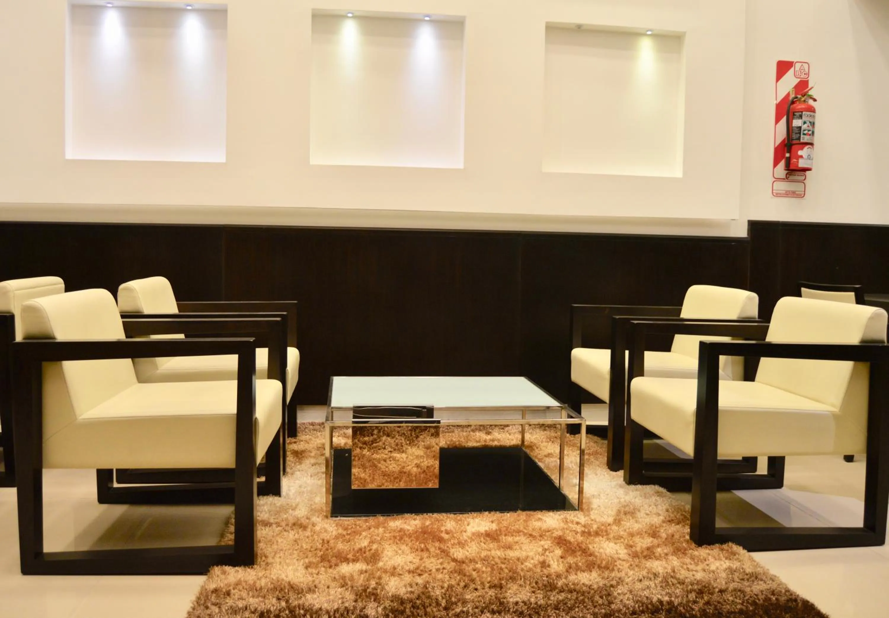 Living room in Hotel 6 de Octubre