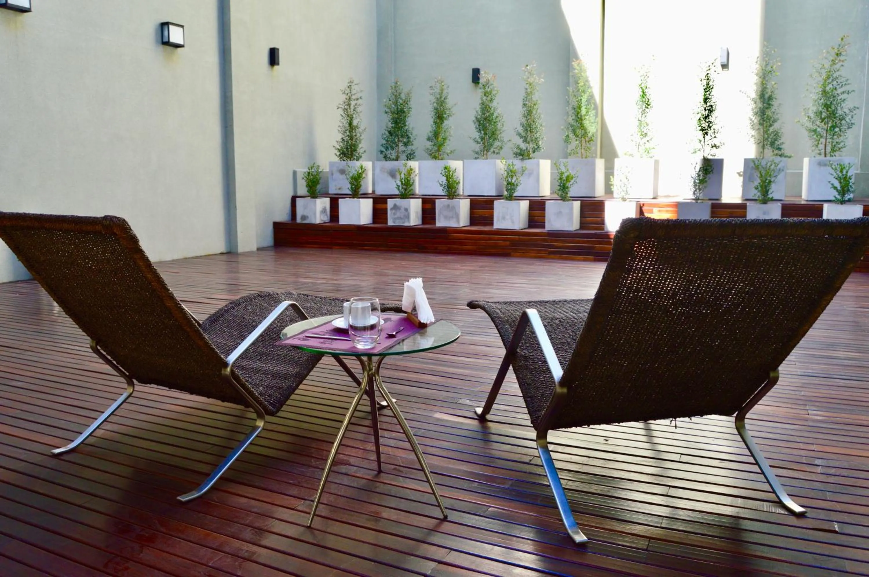 Patio in Hotel 6 de Octubre