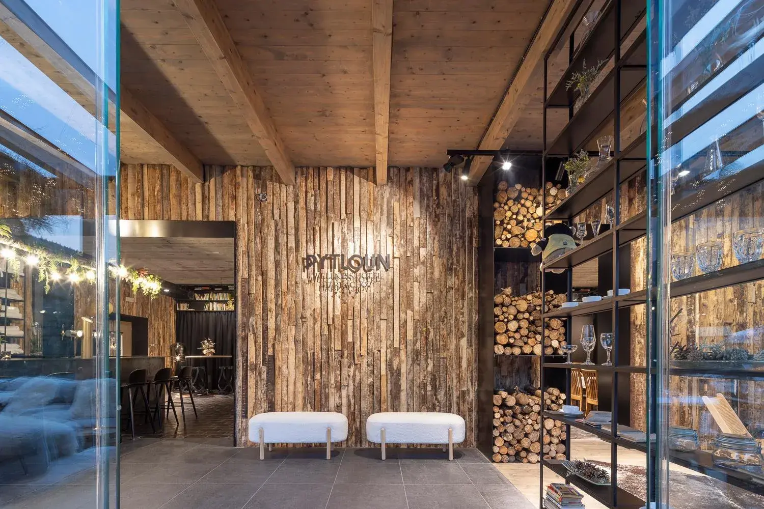 Lobby or reception in Pytloun Wellness Hotel Harrachov Lobby or reception in Pytloun Wellness Hotel Harrachov