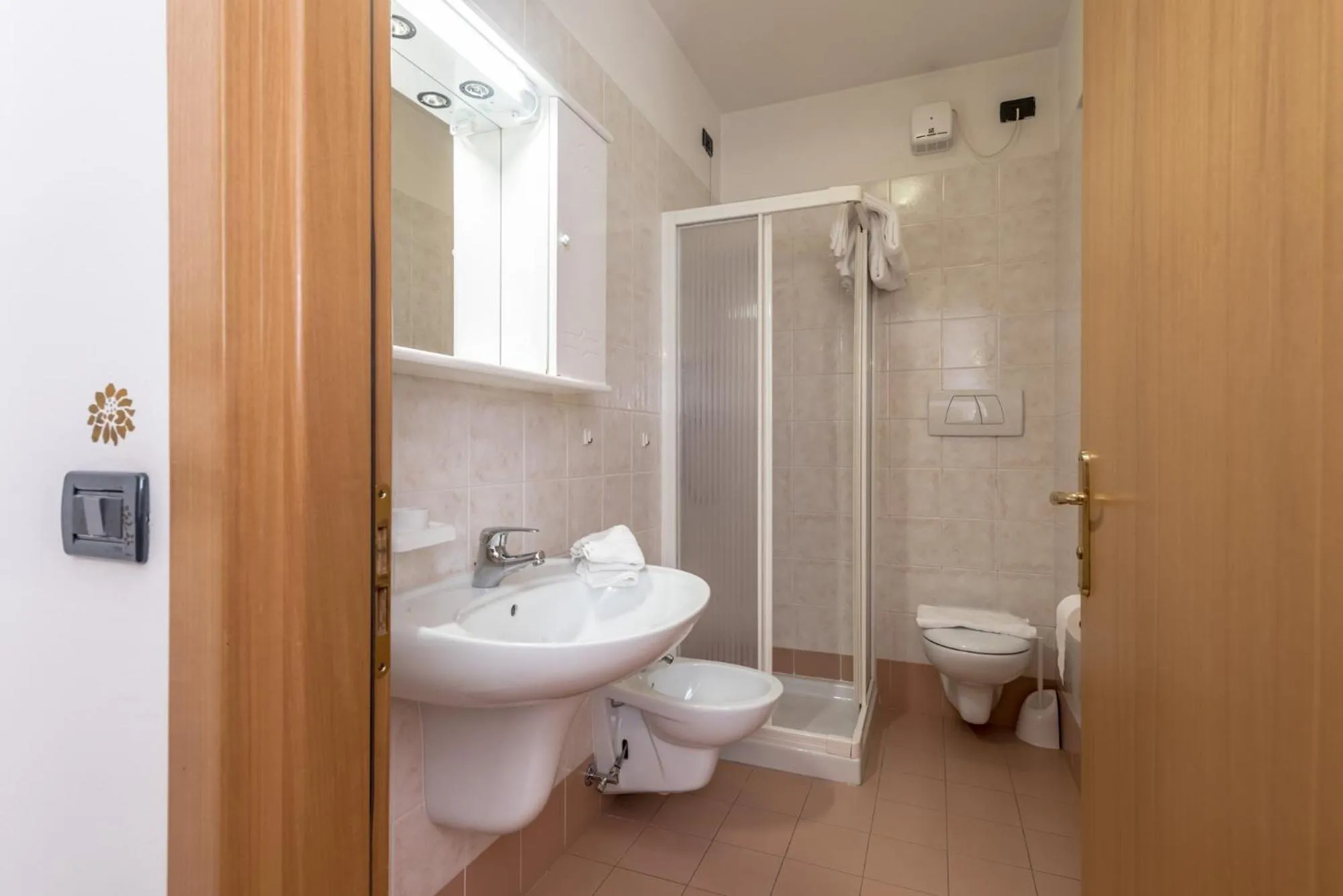 Bathroom in Hotel Pezzotti