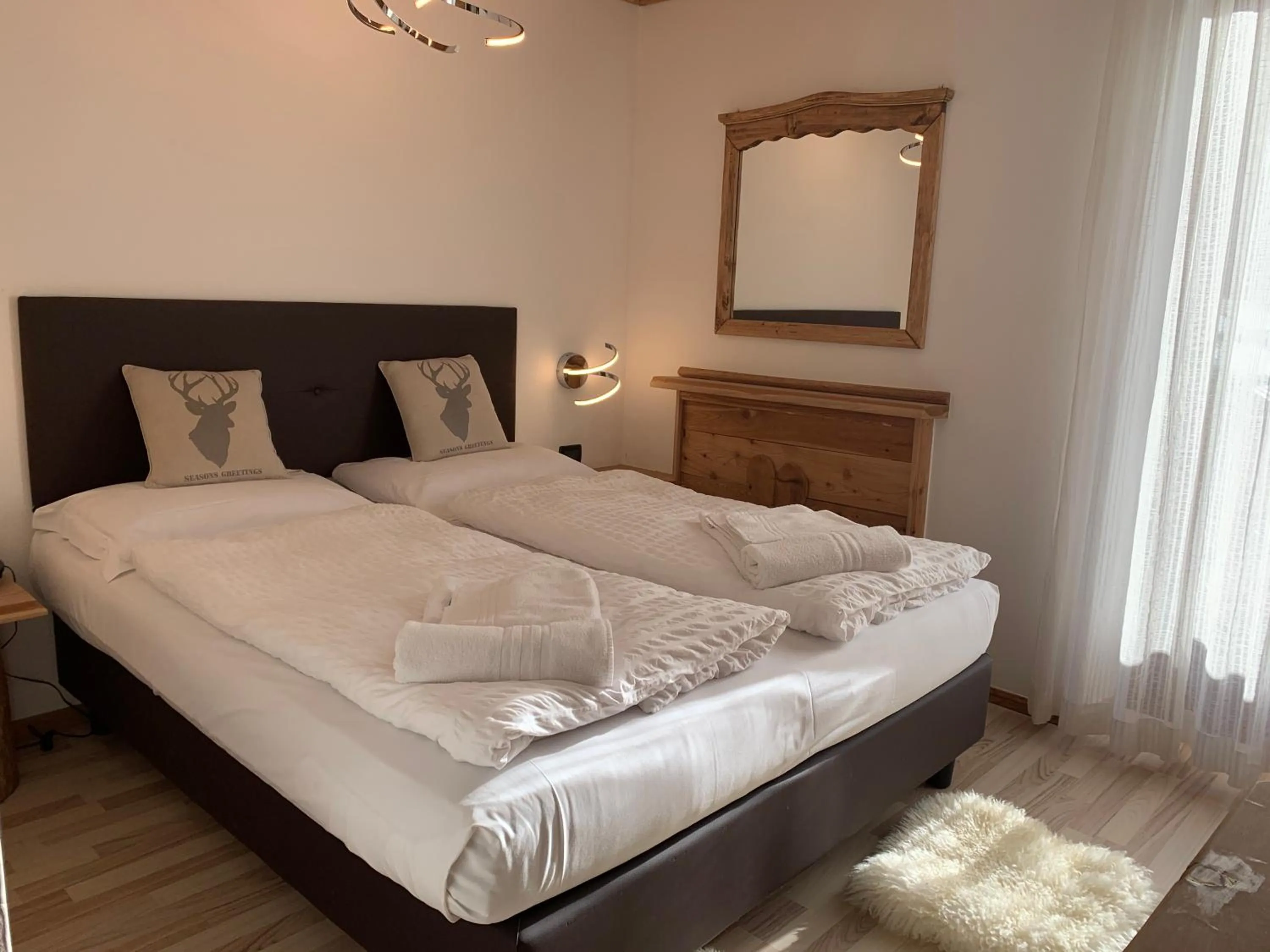 Bedroom, Bed in Hotel Pezzotti