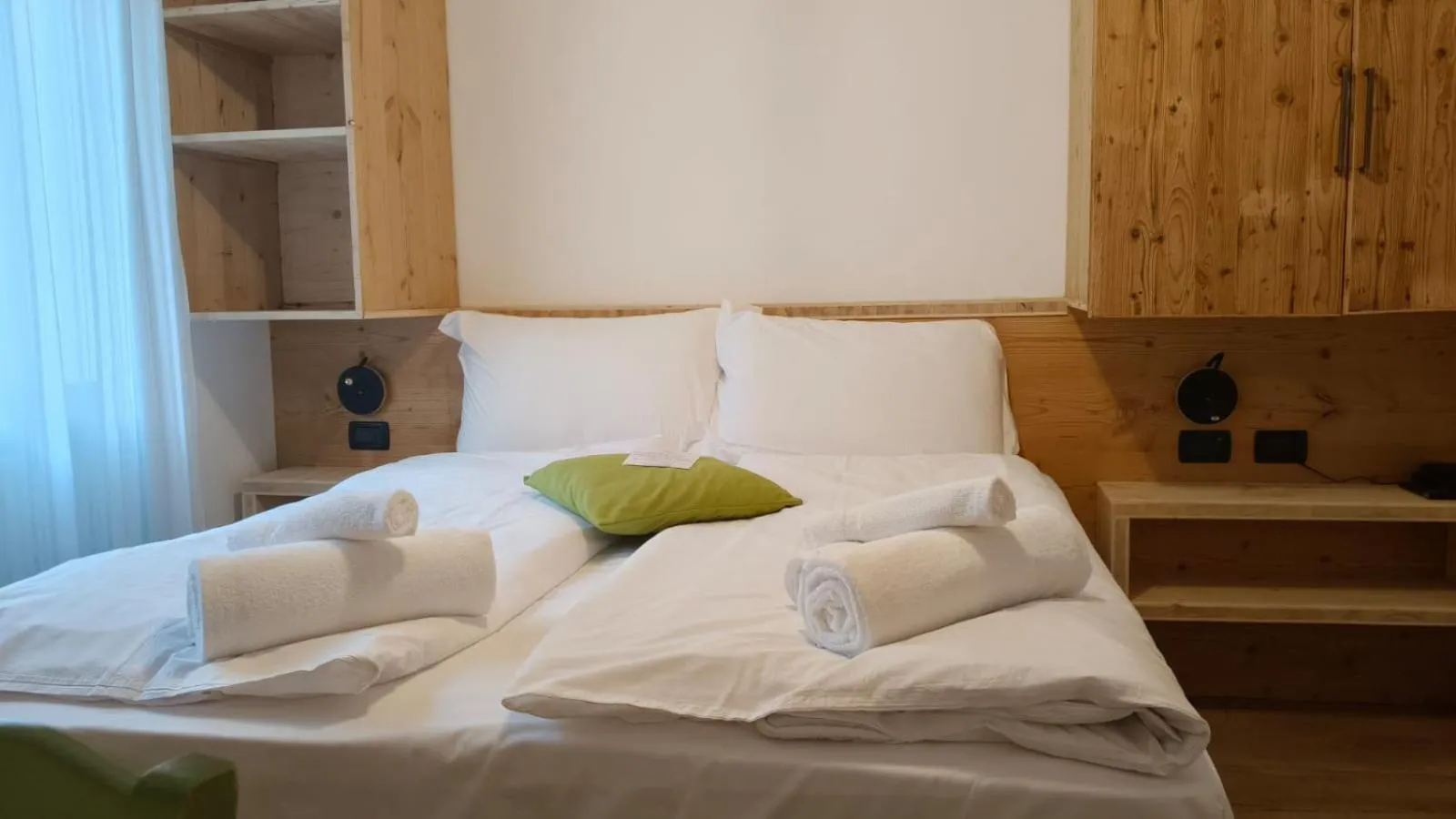 Bed in Hotel Pezzotti