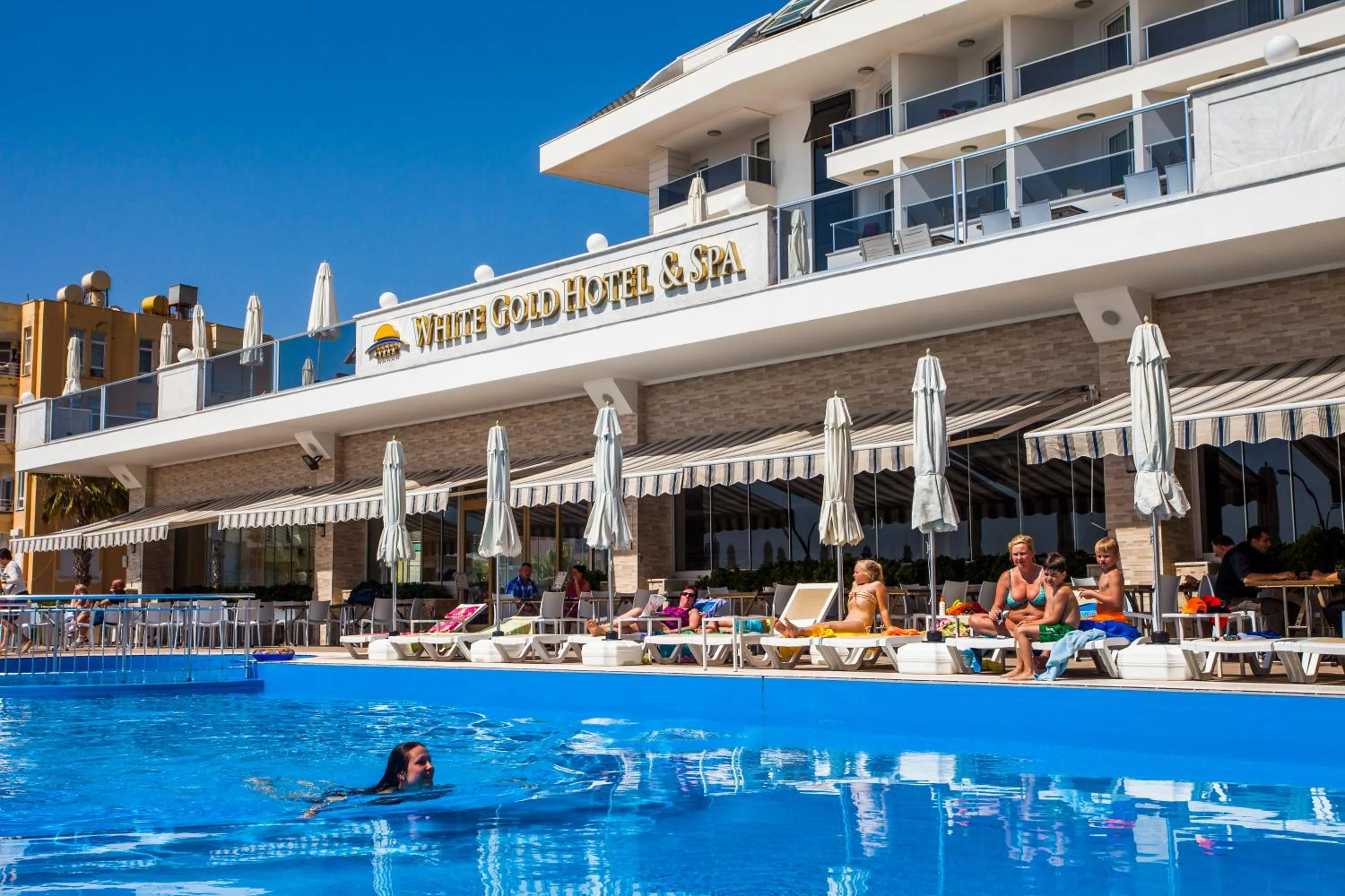 Swimming pool in White Gold Hotel & Spa