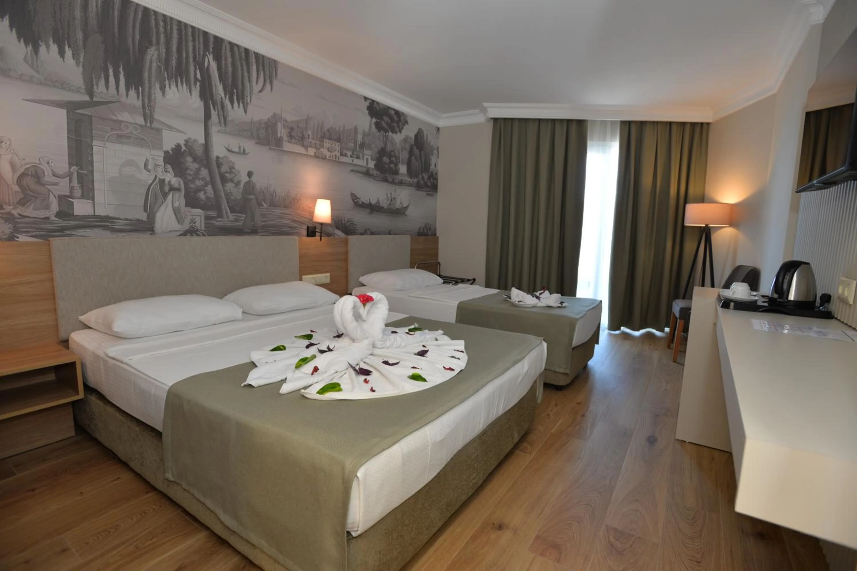 Photo of the whole room, Bed in White Gold Hotel & Spa