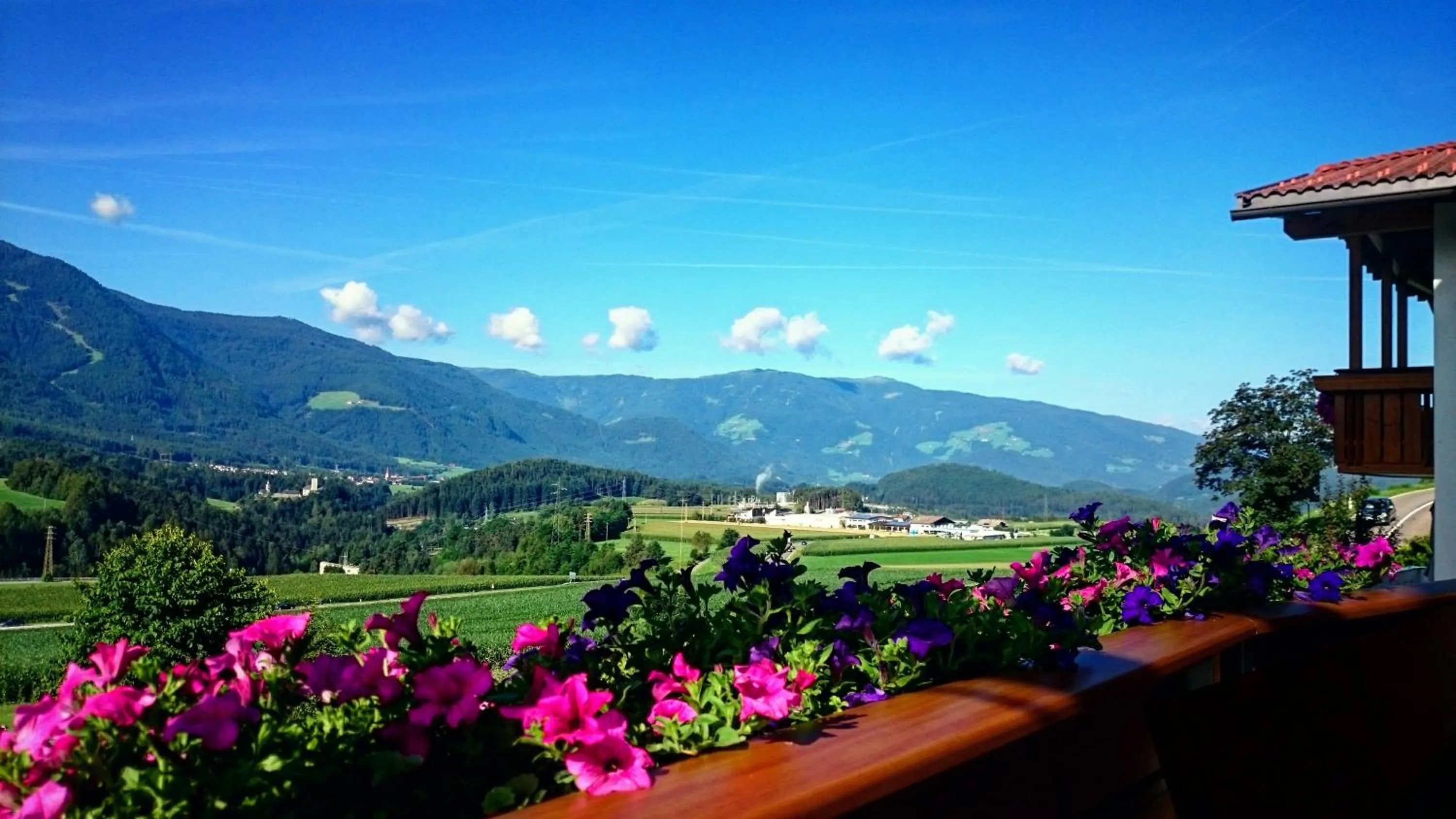Garden view in Residence Sonnberg
