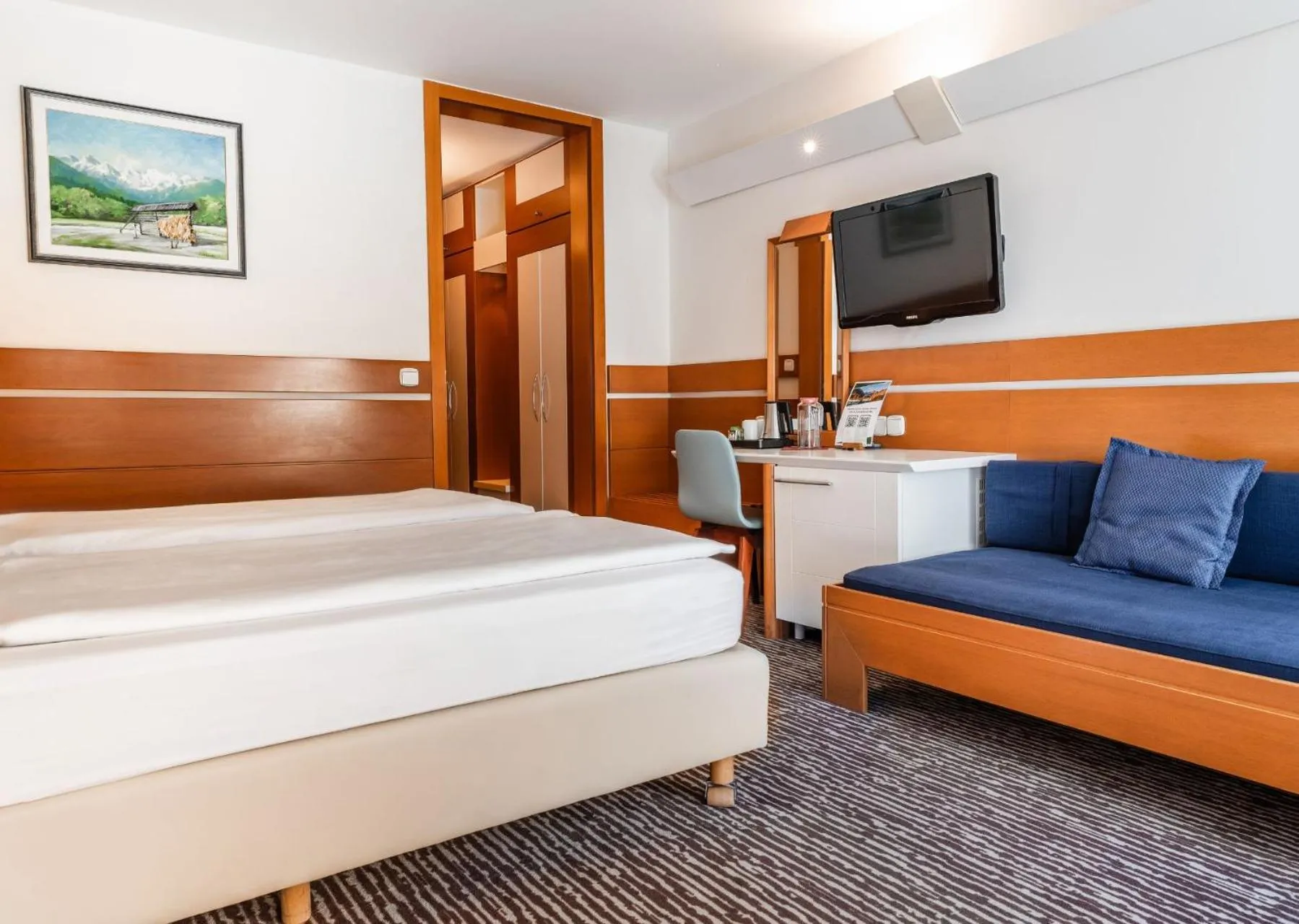 Bed in Hotel Kranjska Gora