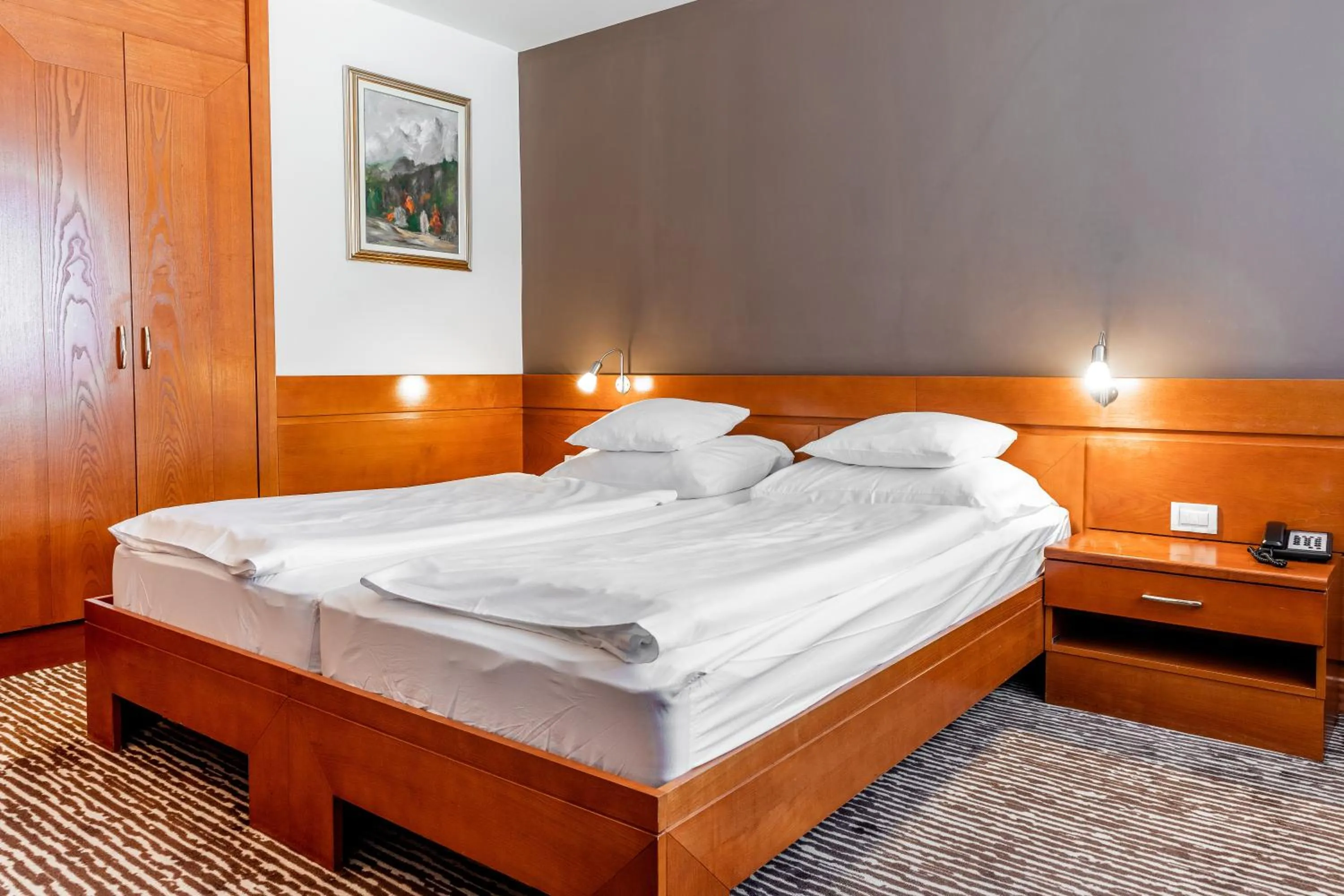 Bed in Hotel Kranjska Gora