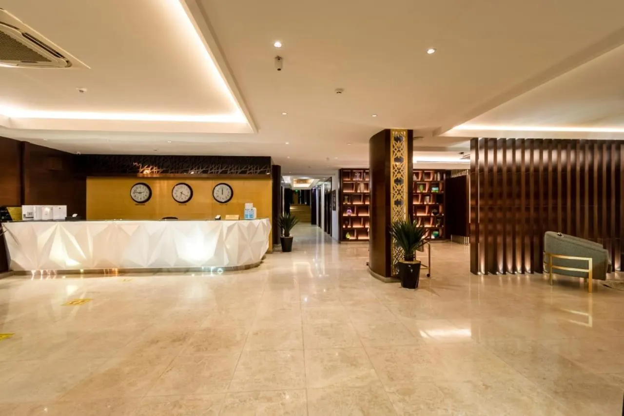 Lobby or reception, Bed in Al Muhaidb Residence Khorais