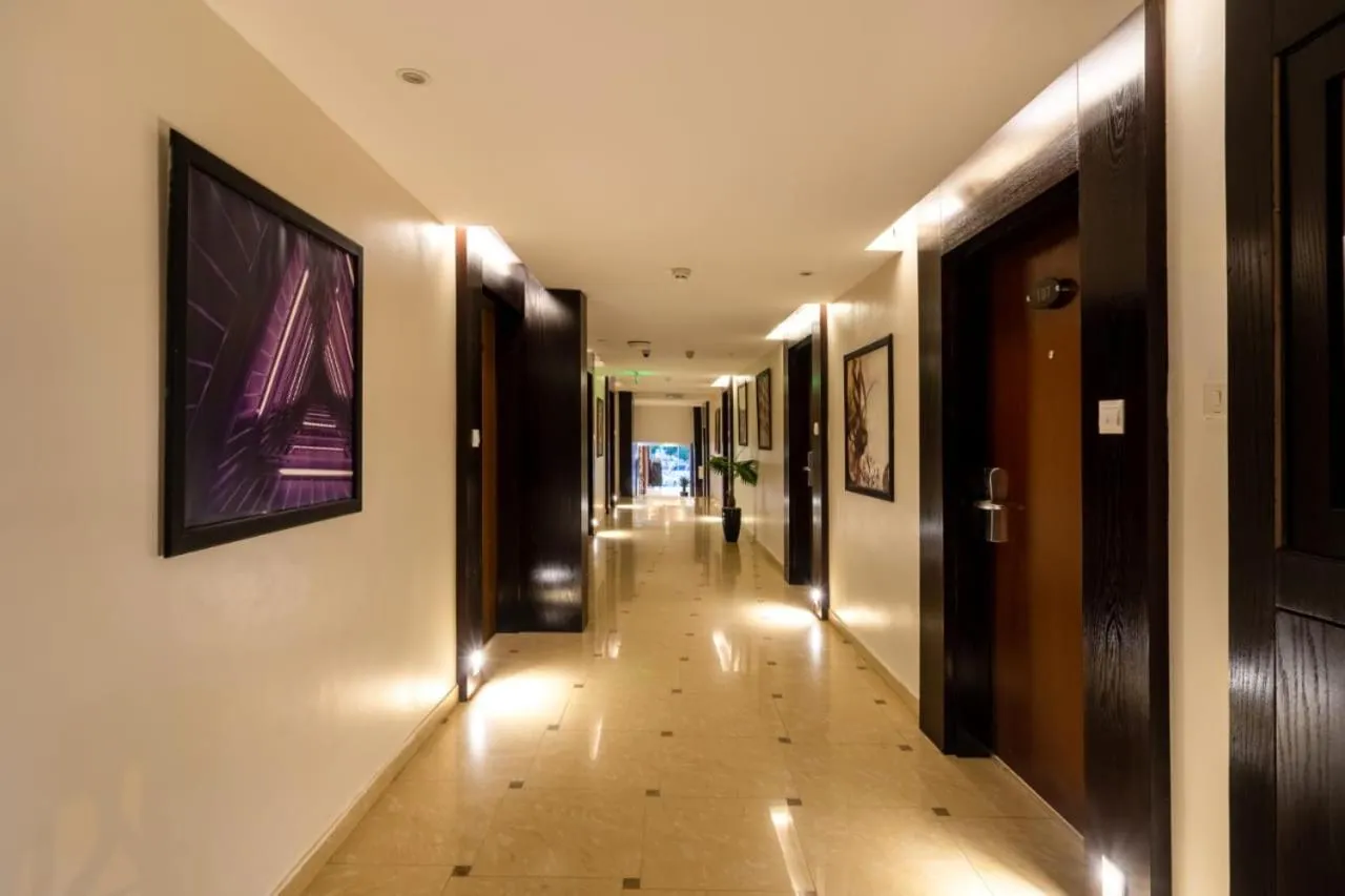 Lobby or reception in Al Muhaidb Residence Khorais