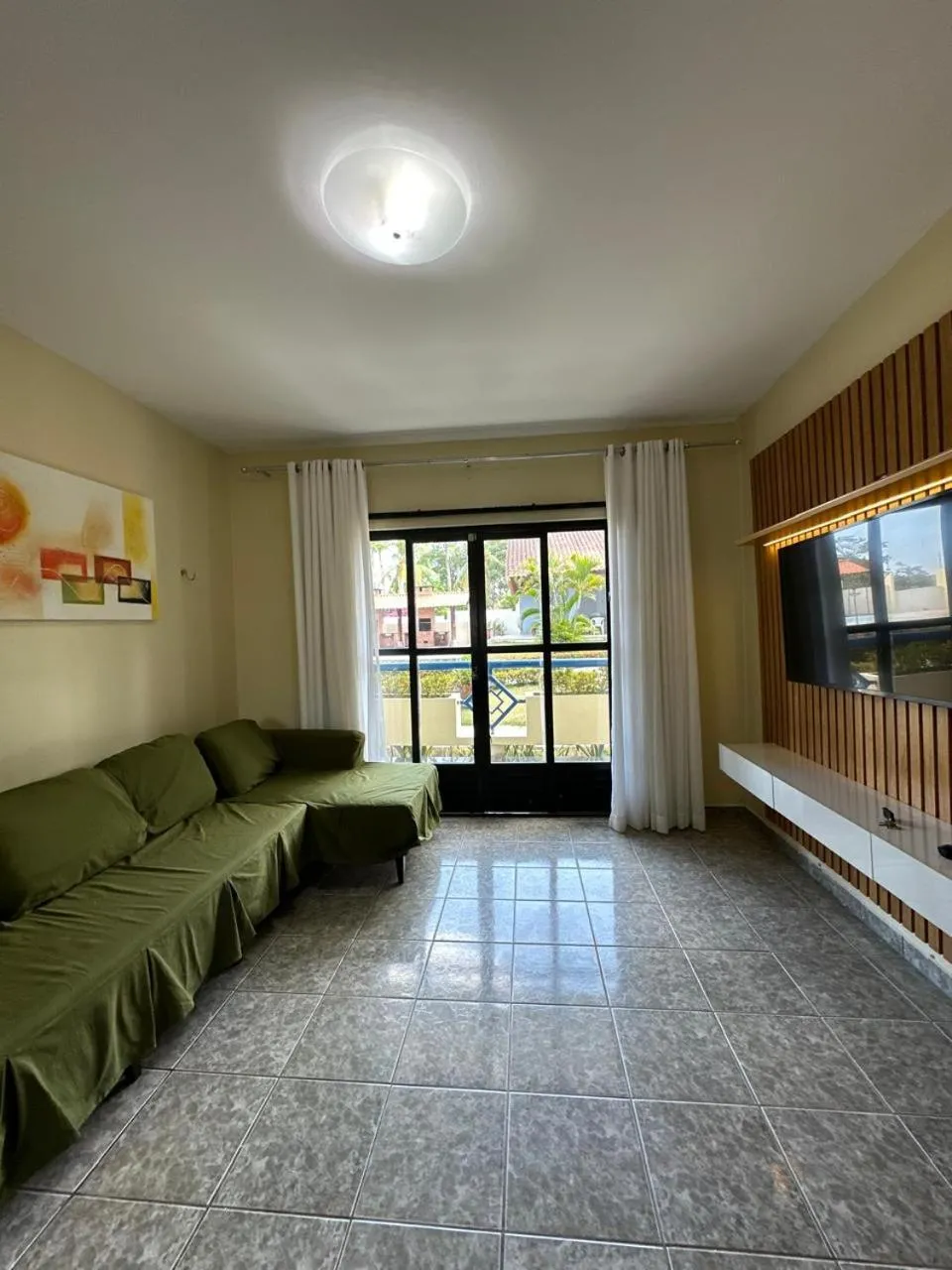 Living room in Apto lindo em Alter do chão