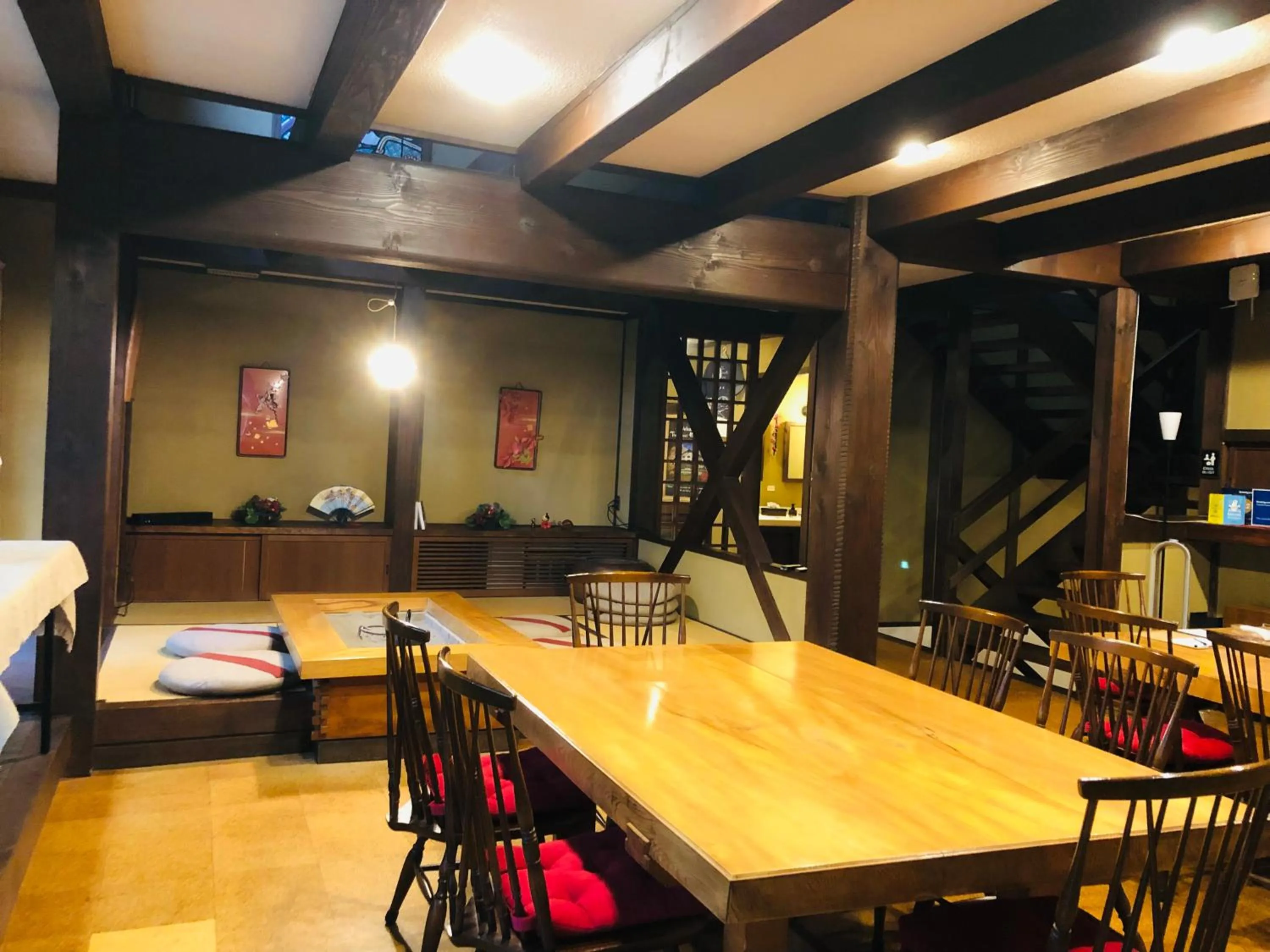 Living room in The Guest House Japan Hakuba