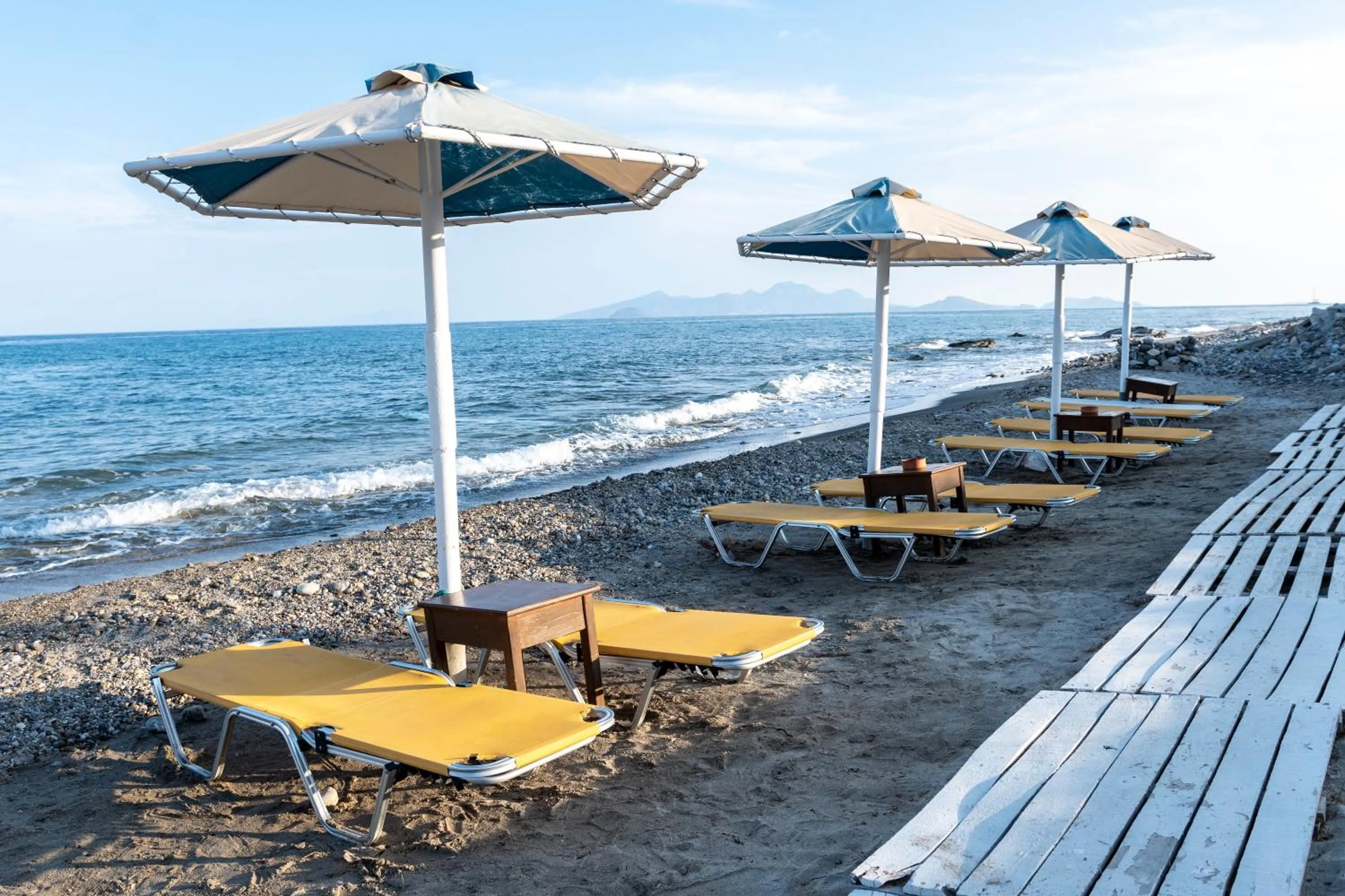 Beach in Mammis Beach Hotel