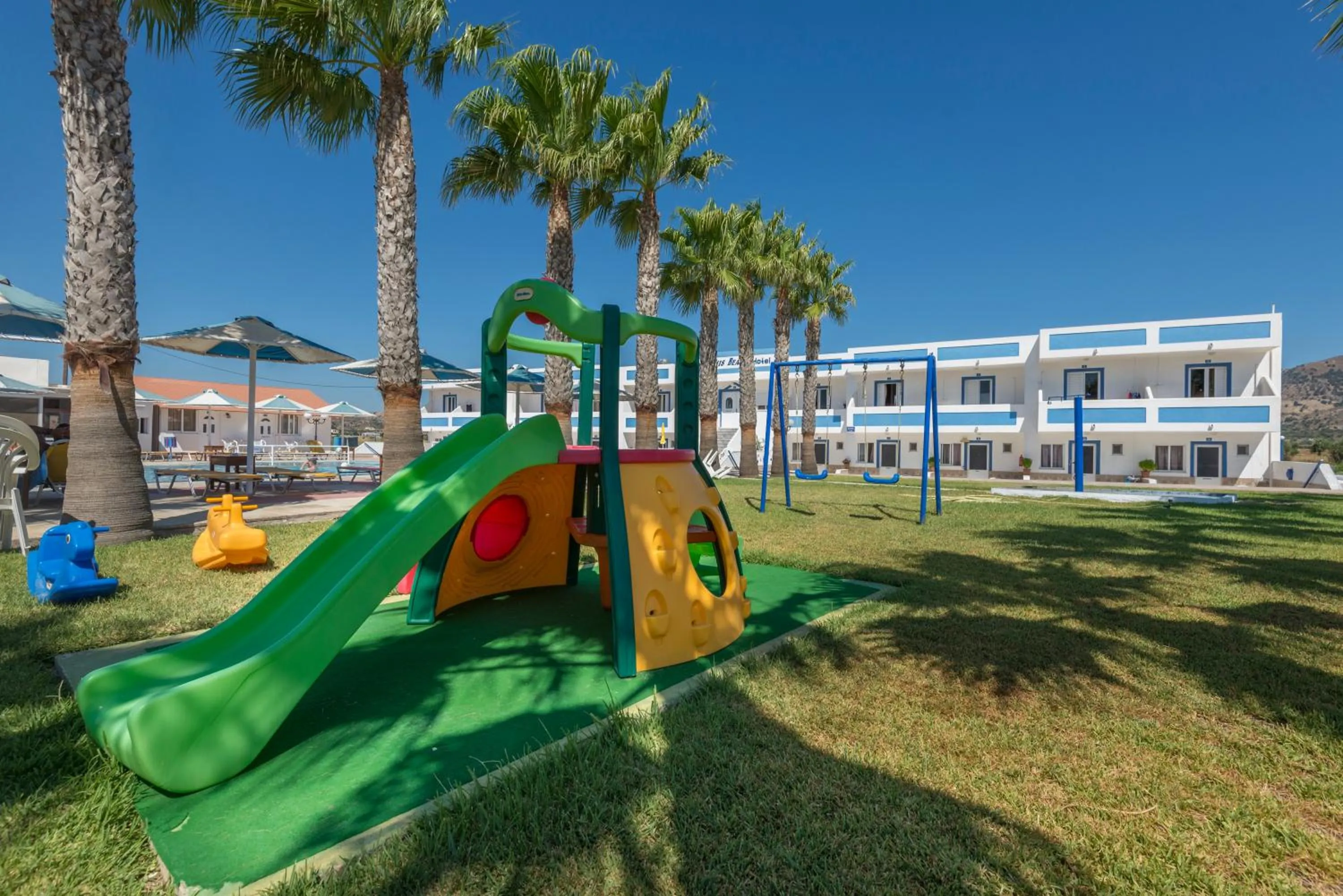 Children play ground in Mammis Beach Hotel