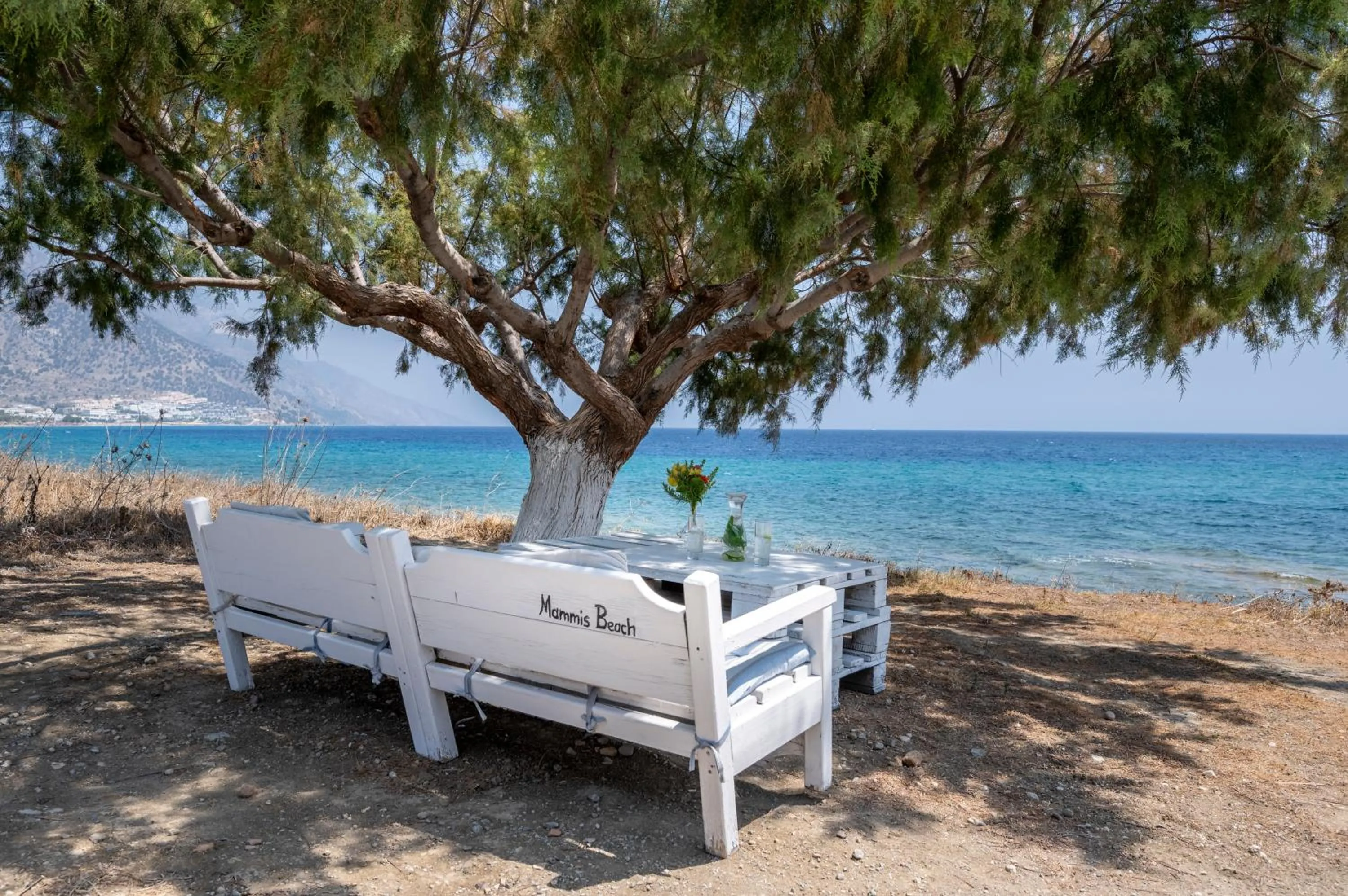 Natural landscape in Mammis Beach Hotel