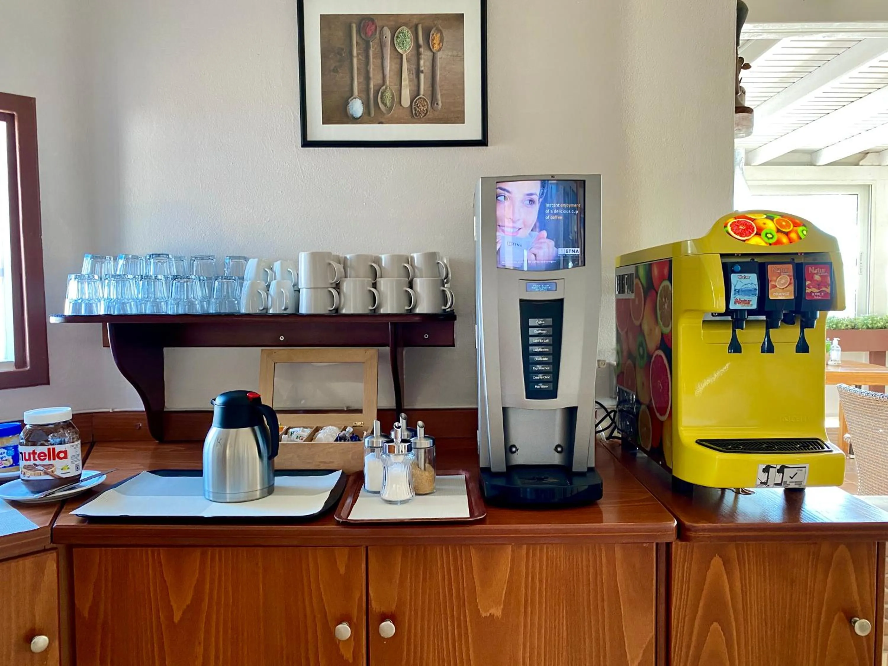 Breakfast in Mammis Beach Hotel