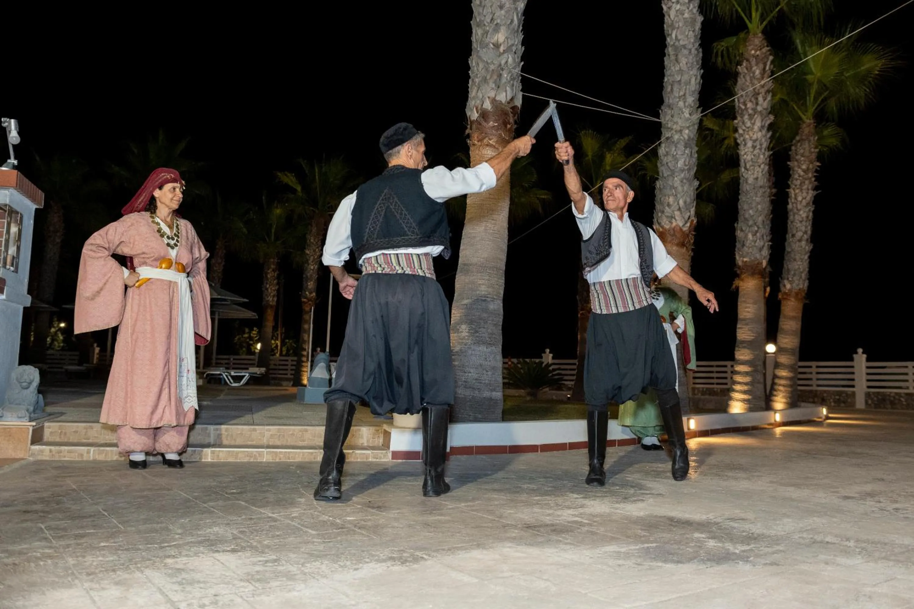 Night in Mammis Beach Hotel