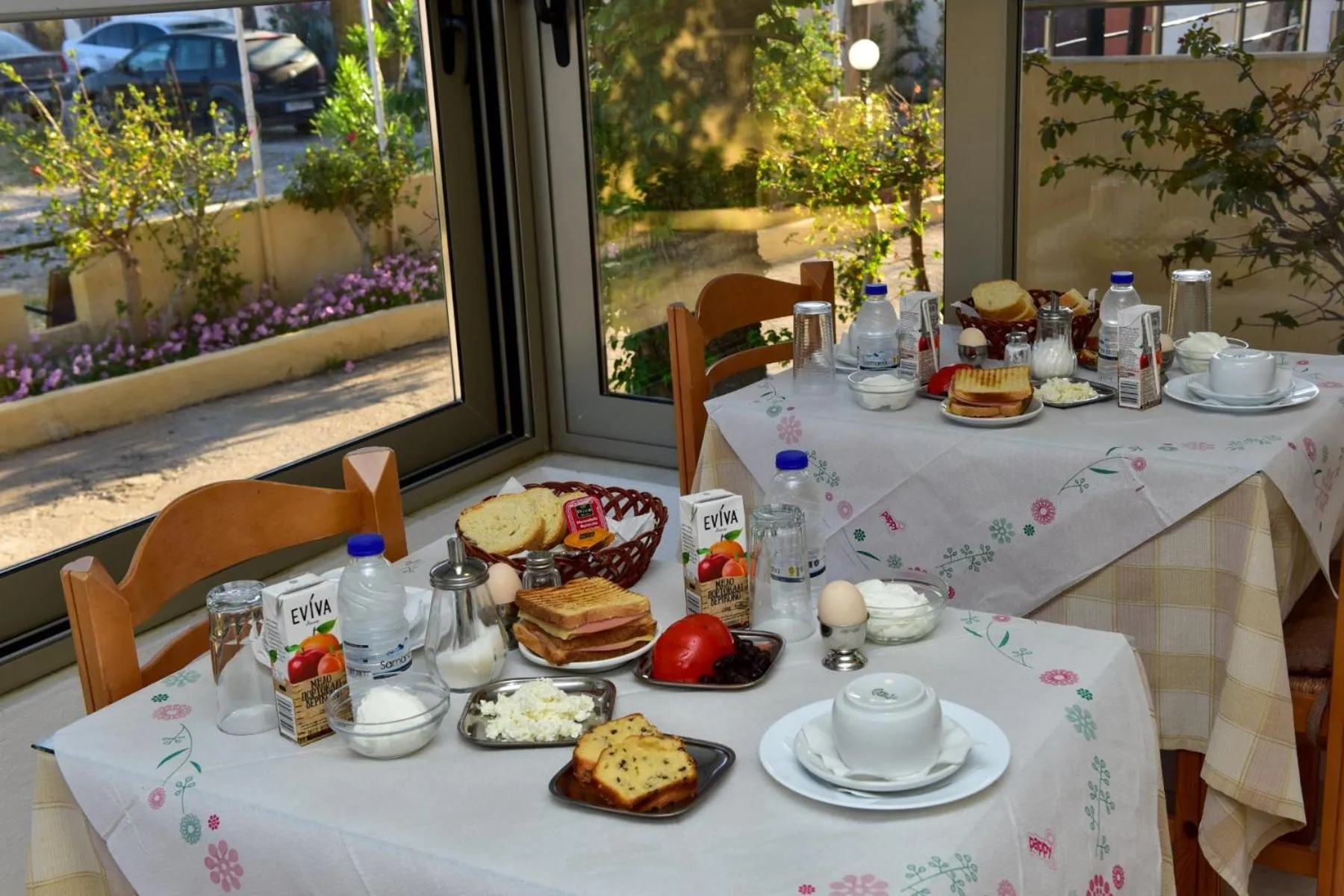 Breakfast in Hotel Aghas Paleochora