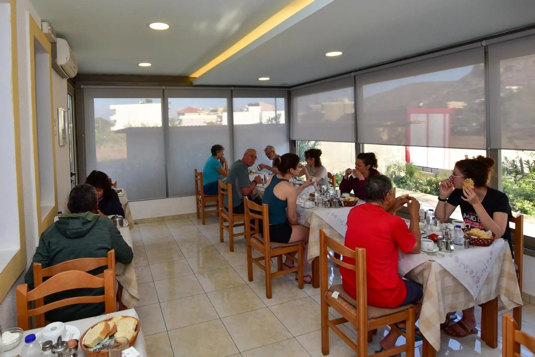 Breakfast in Hotel Aghas Paleochora