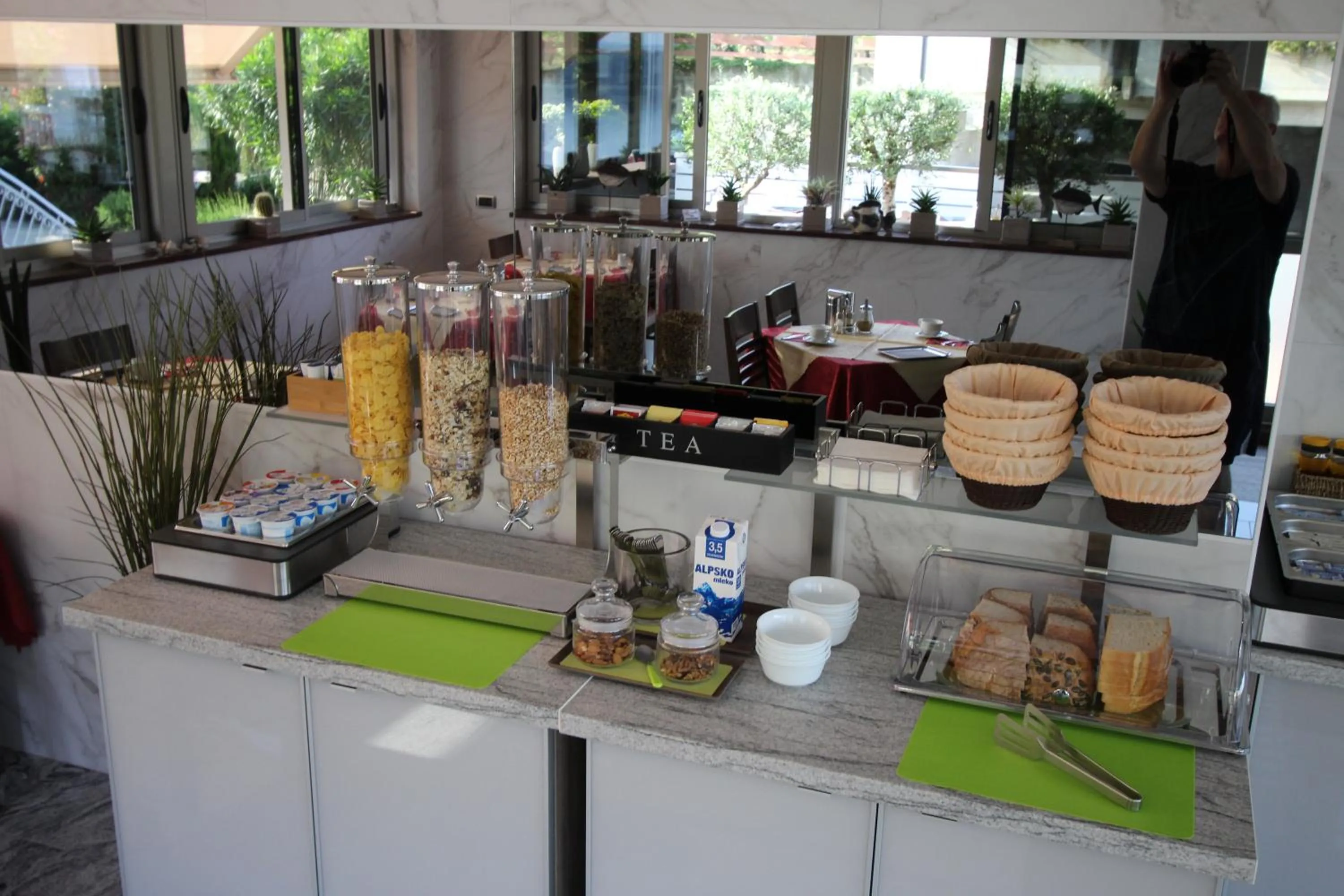 Breakfast in Pension Silvia