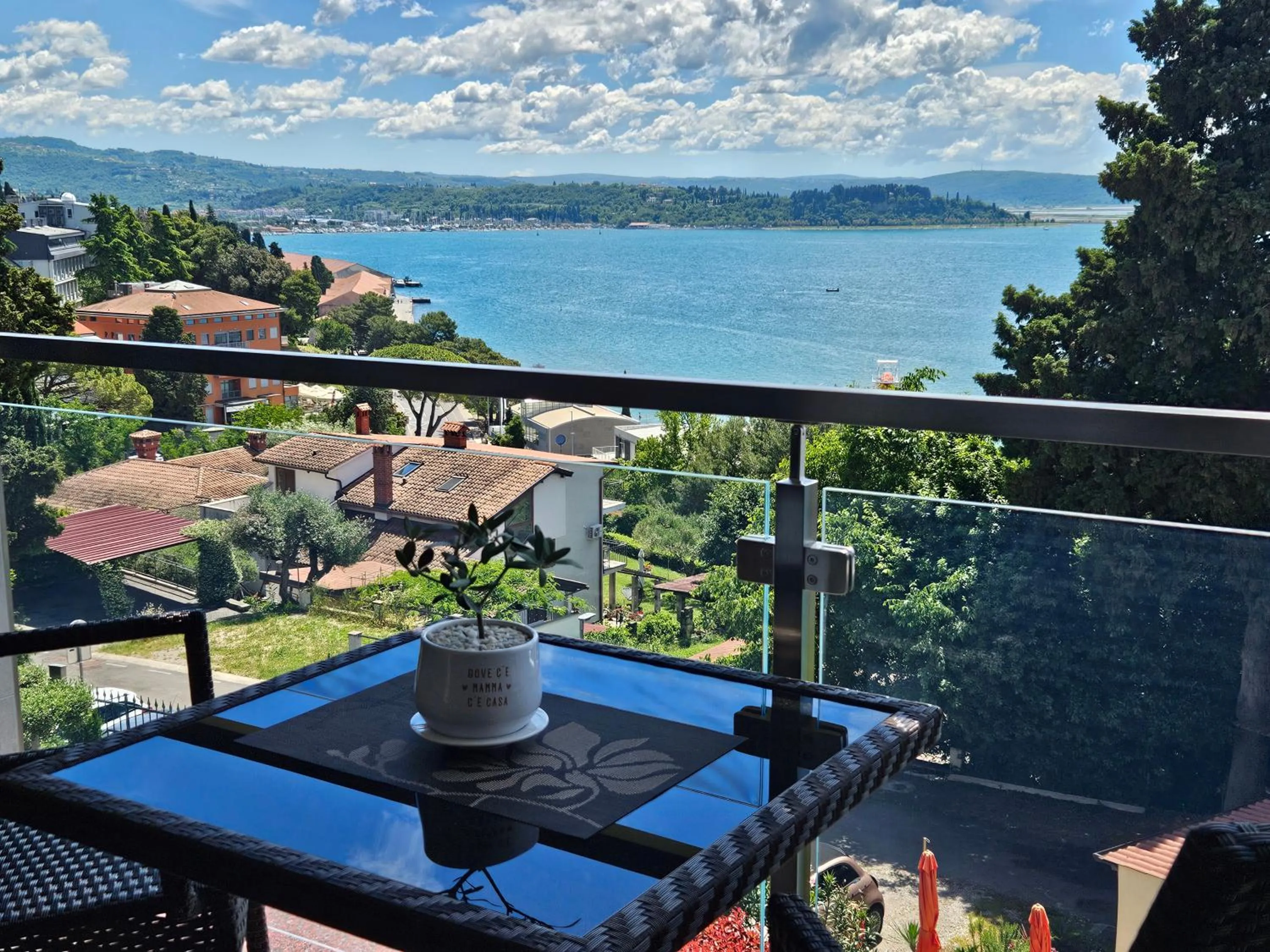 Sea view in Pension Silvia