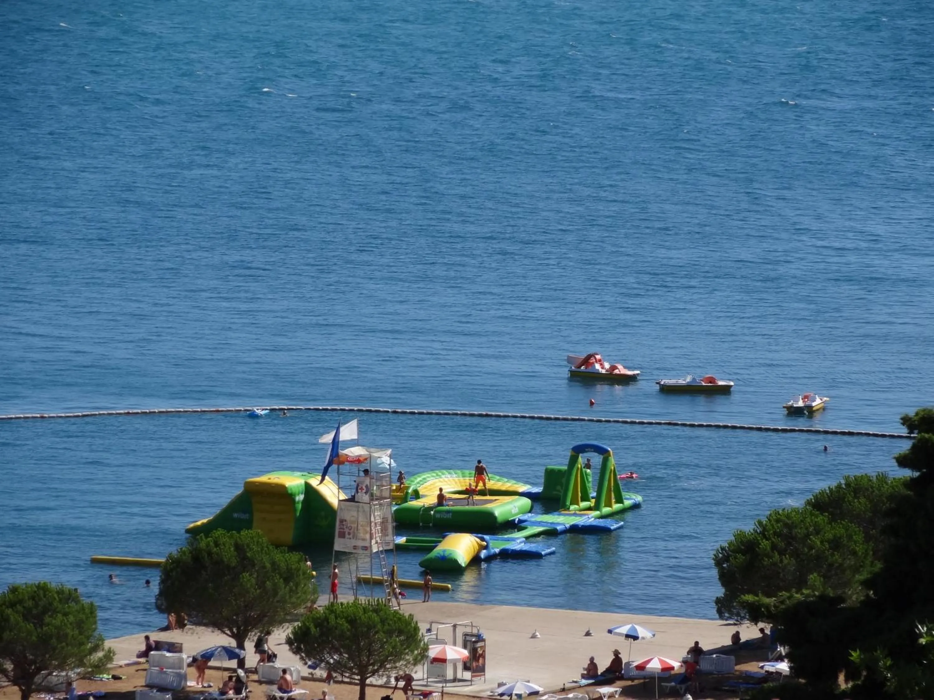 Beach in Pension Silvia