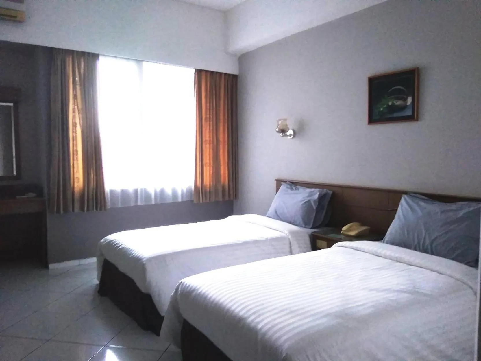 Bed in K-Style Eco Hotel Jakarta