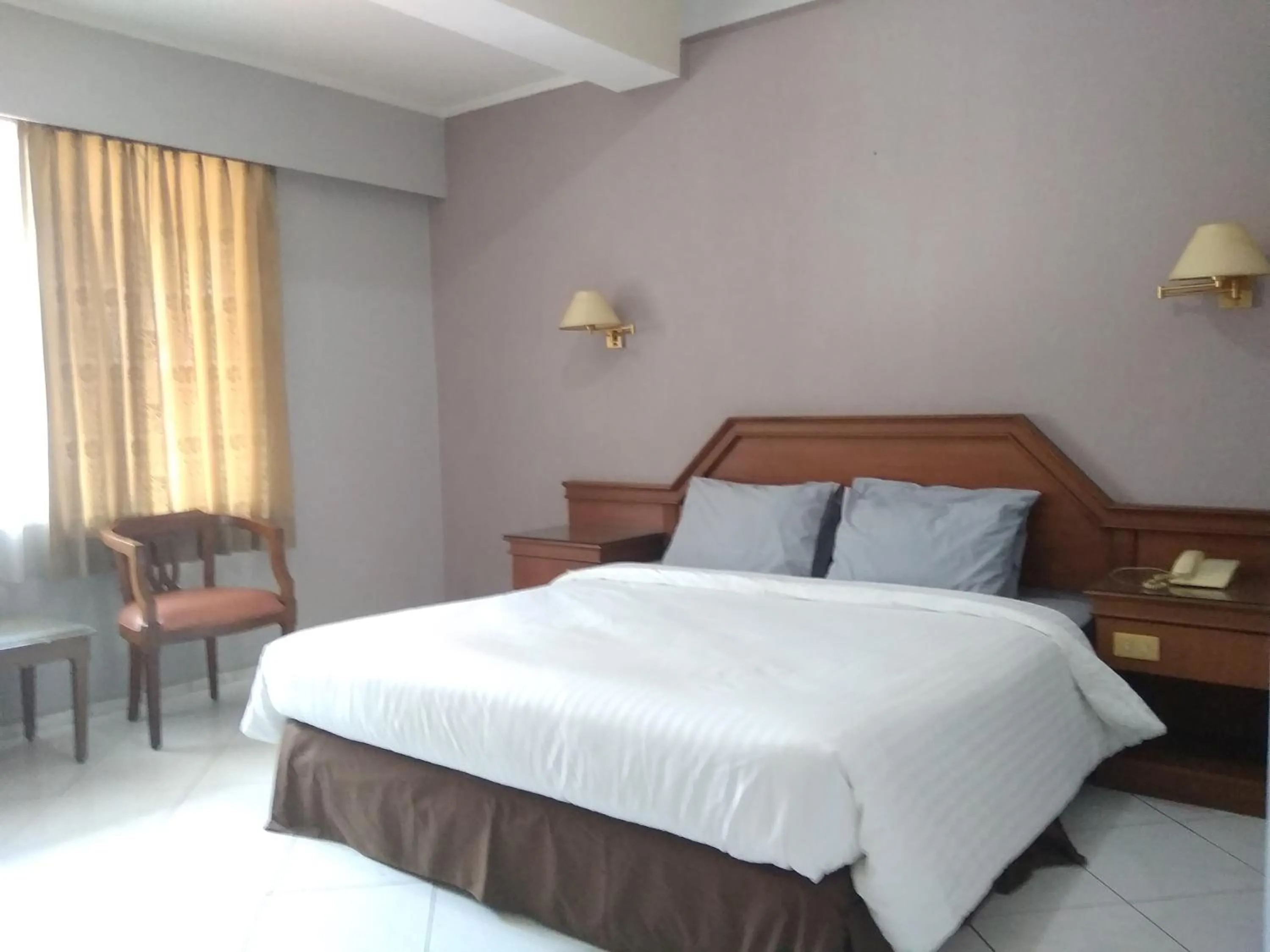 Bed in K-Style Eco Hotel Jakarta