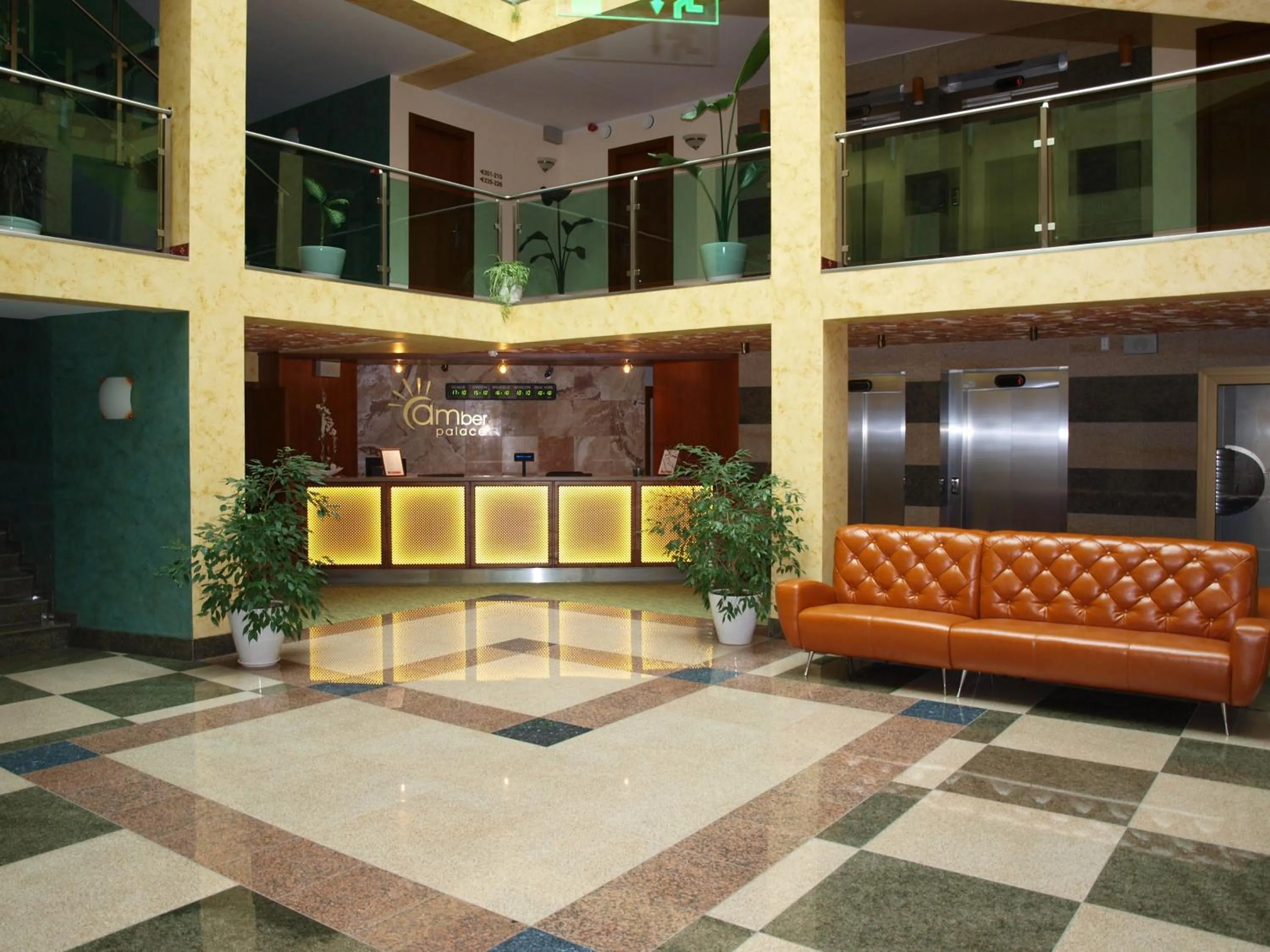 Lobby or reception in SPA Amber Palace