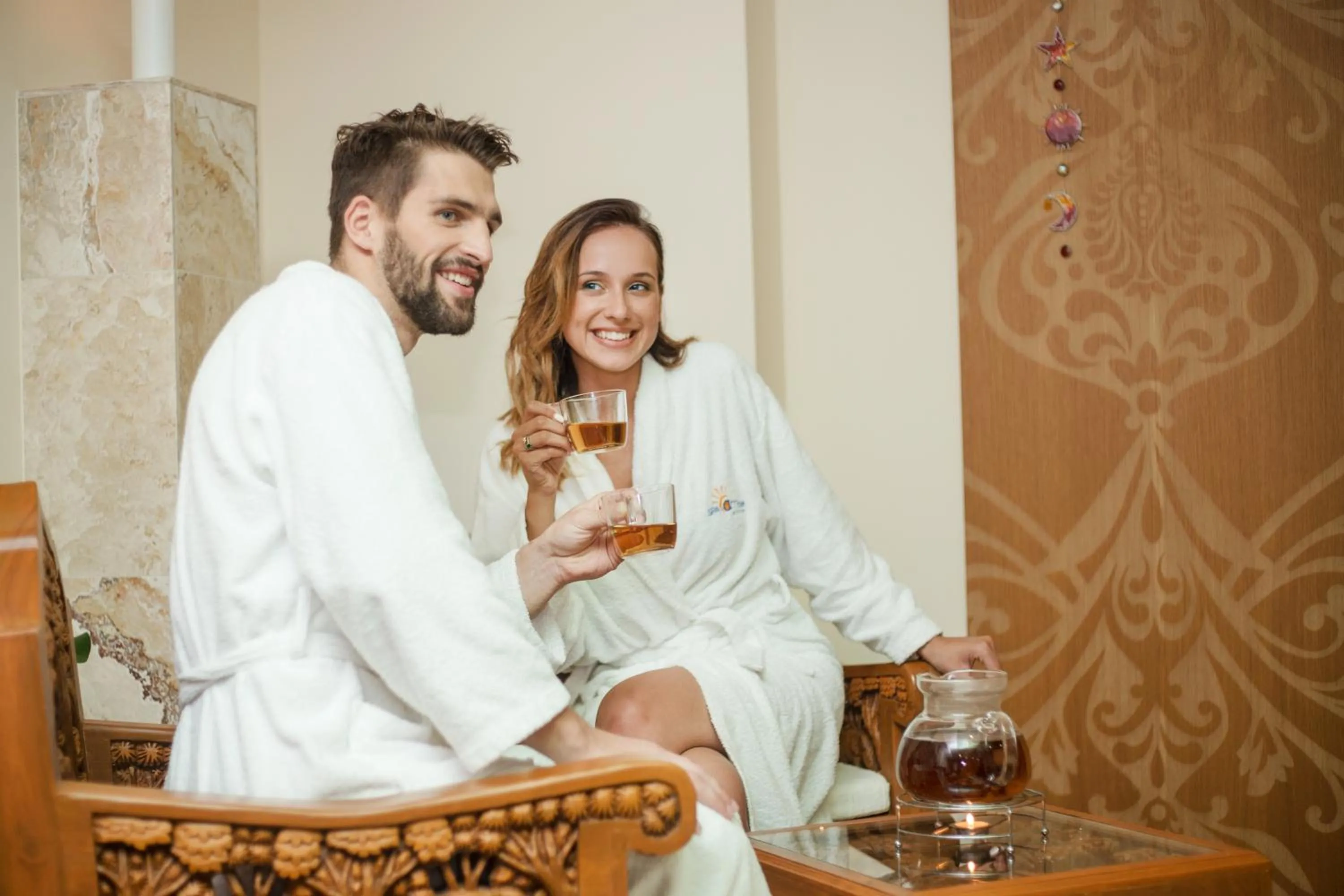 Drinks in SPA Amber Palace