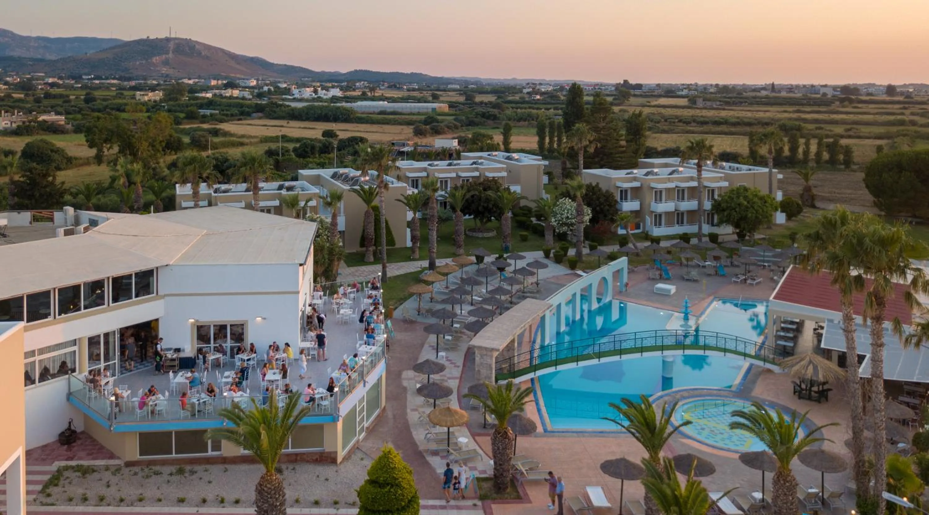Pool view in Corali Hotel