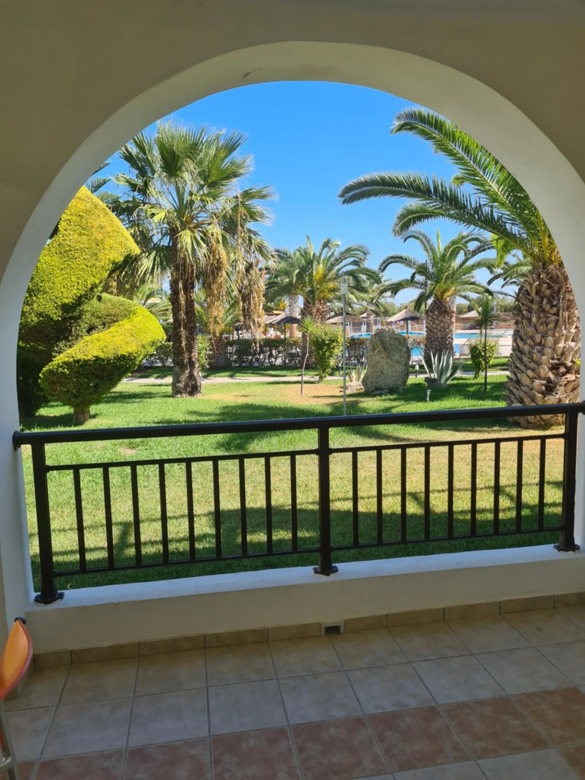 Patio in Corali Hotel