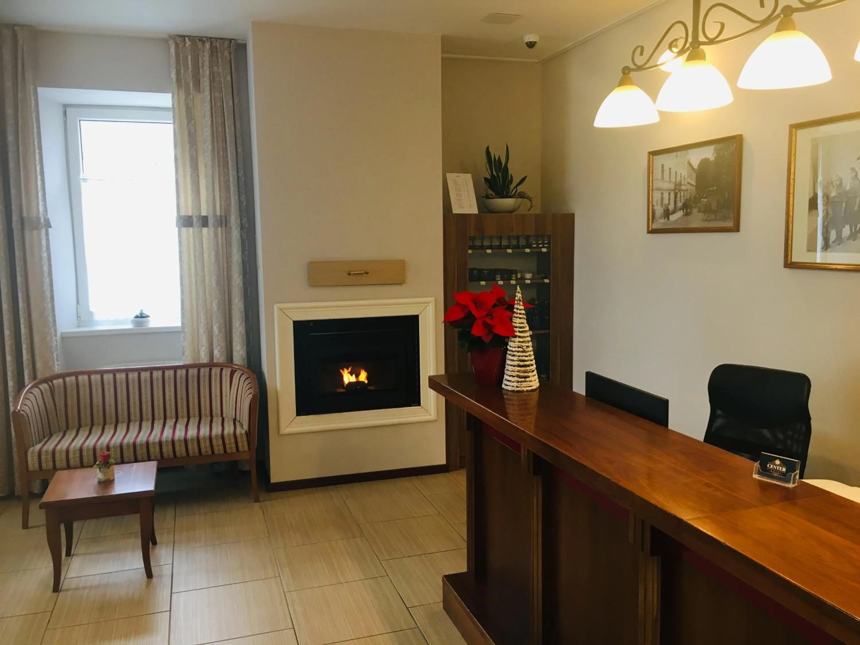 Lobby or reception in ECO Hotel Center Postojna